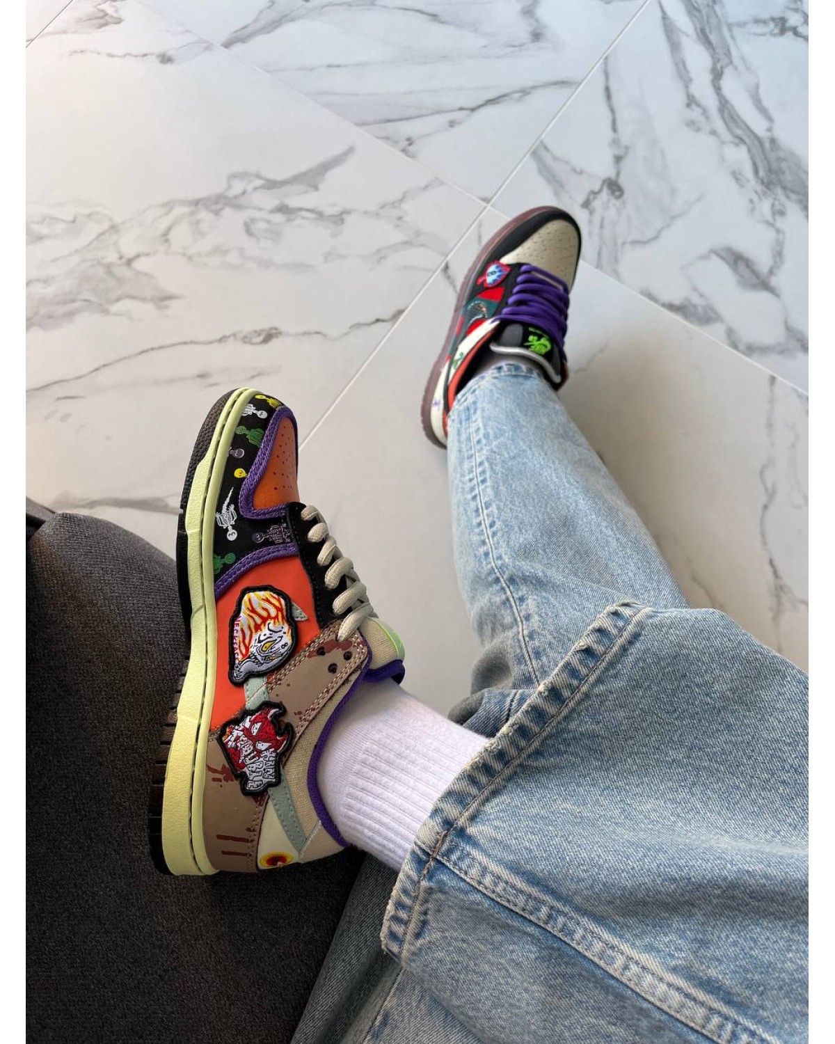 Nike Dunk SB Halloween Custom