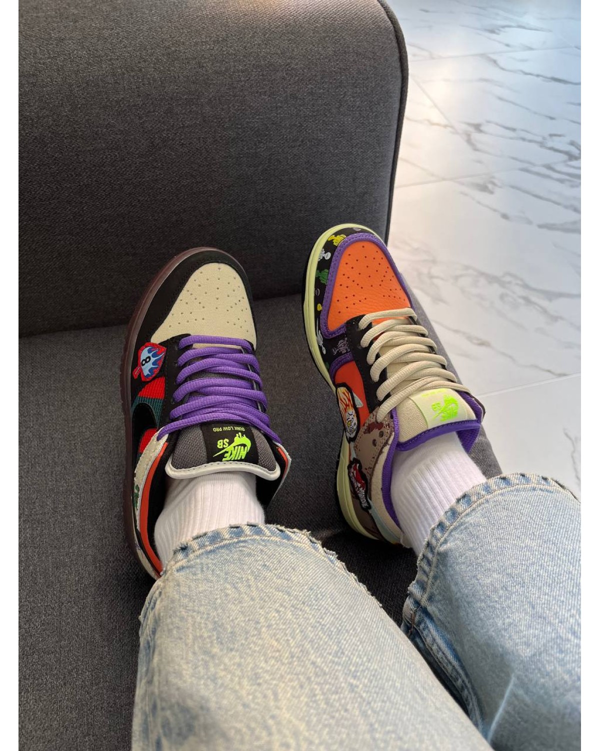 Nike Dunk SB Halloween Custom