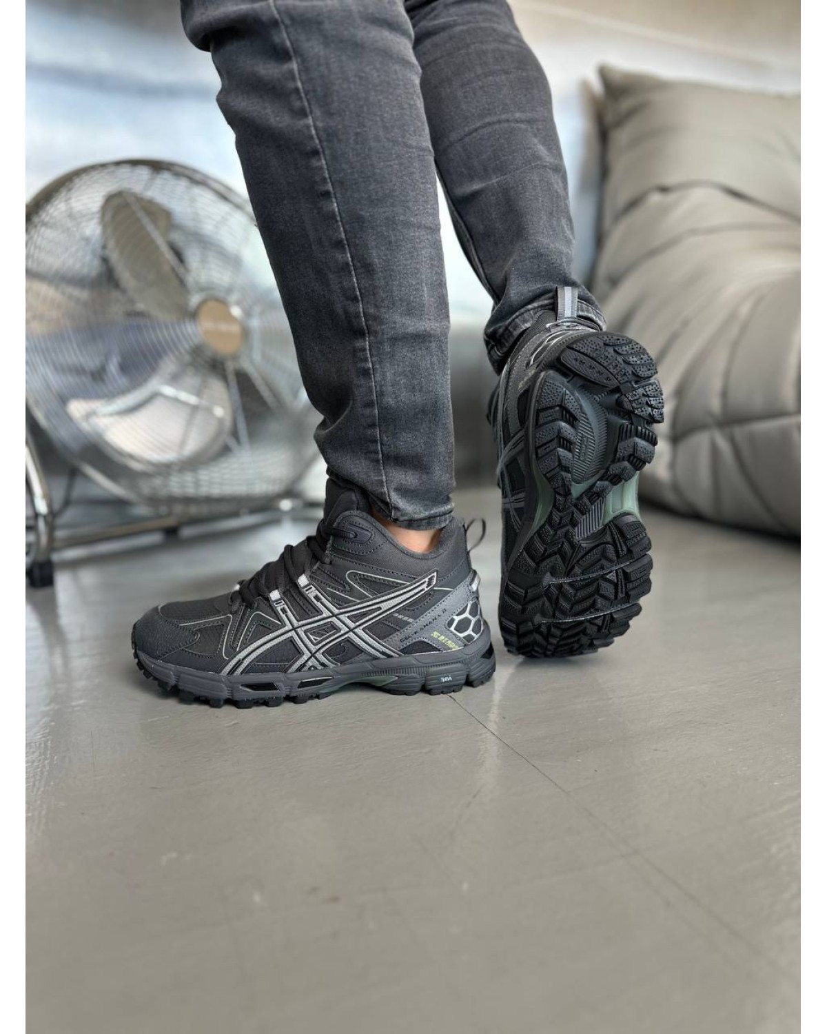 Asics Gel-Kahana 8 High Dark Grey Fur Asics Gel-Kahana 8 High Dark Grey Fur