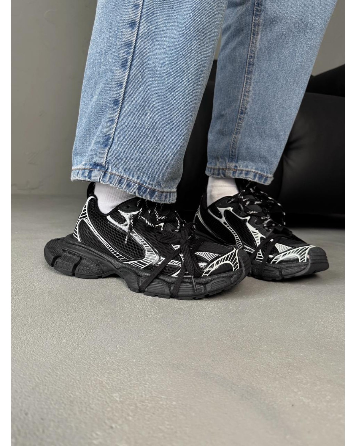 Balenciaga 3XL Black/White Balenciaga 3XL Black/White