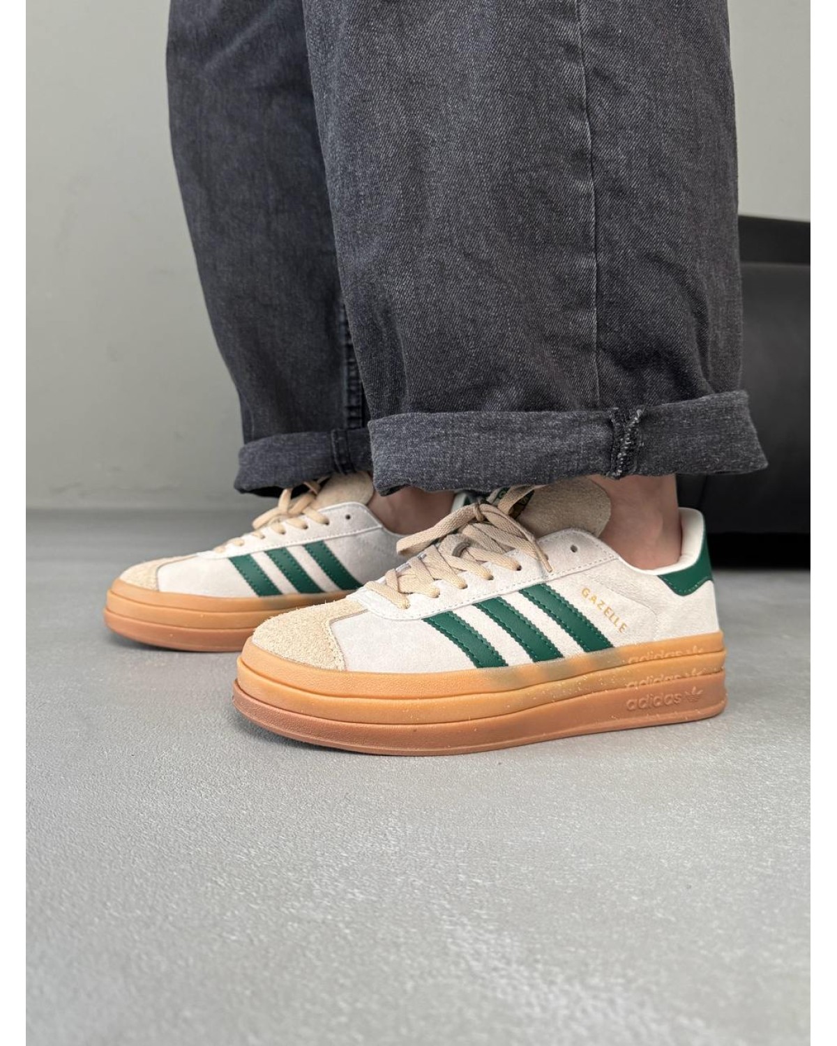 Adidas Gazelle Bold Cream Navi