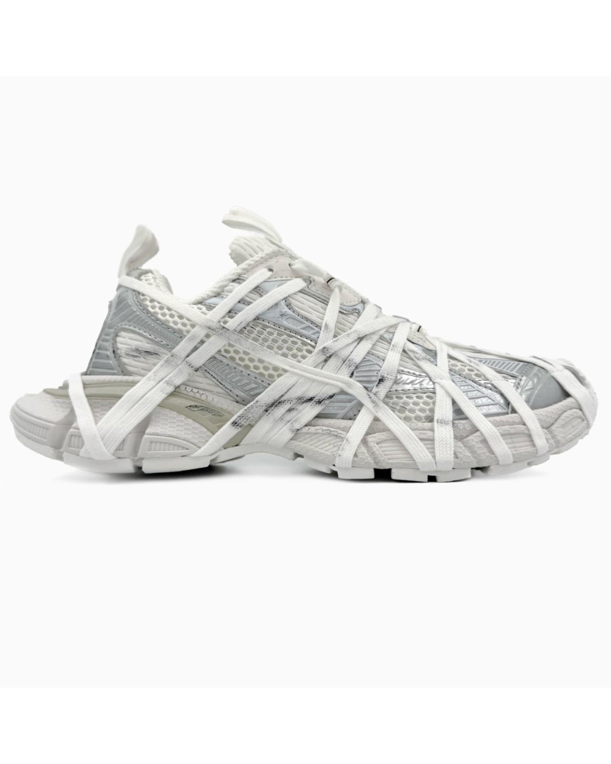Balenciaga 3XL Extreme Lace White/Silver