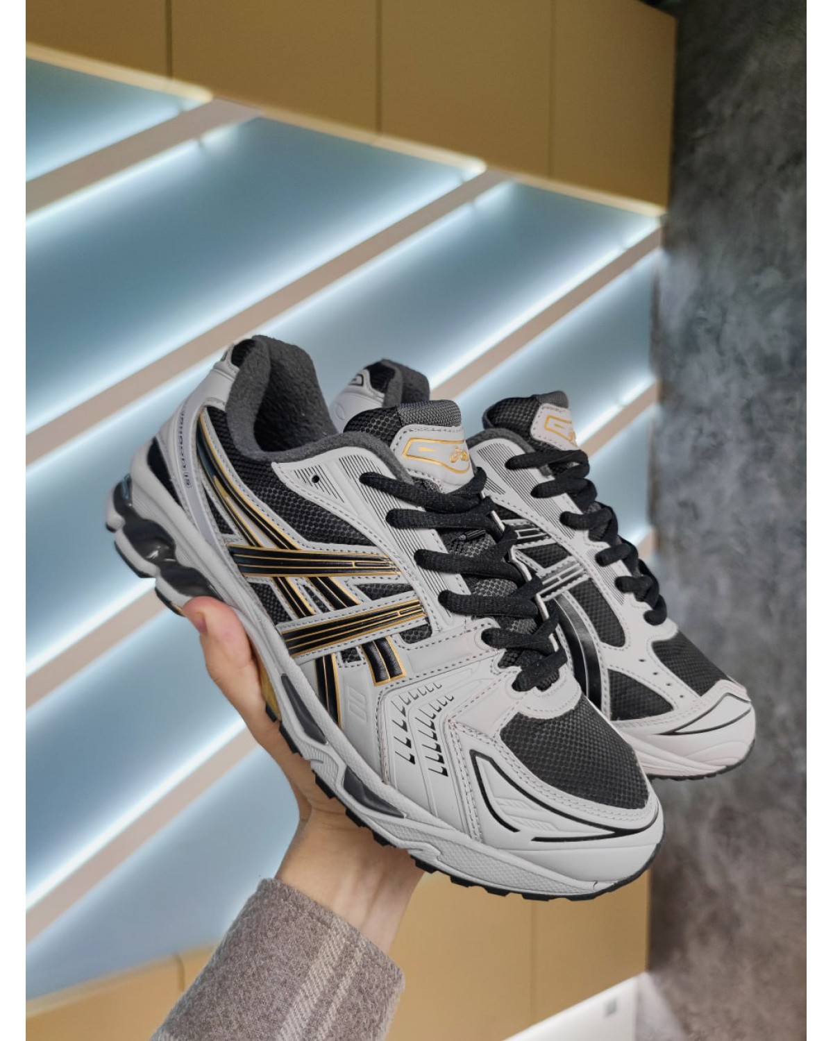 Asics Gel Kayano 14 Termo White-Yellow