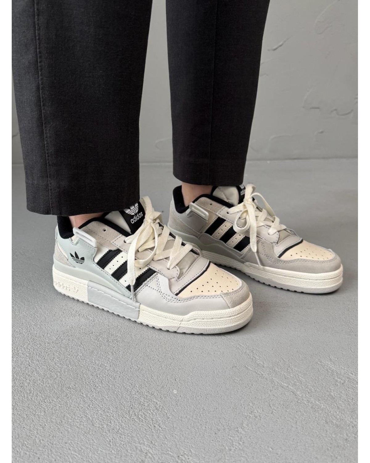 Adidas Forum Low White Grey Adidas Forum Low White Grey