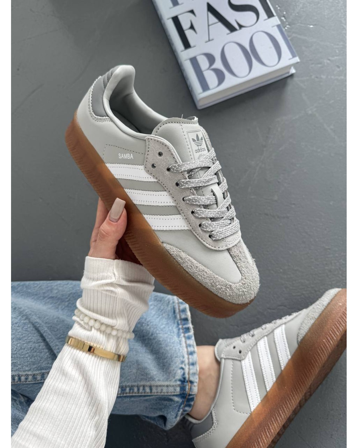 Adidas Samba Platform Grey
