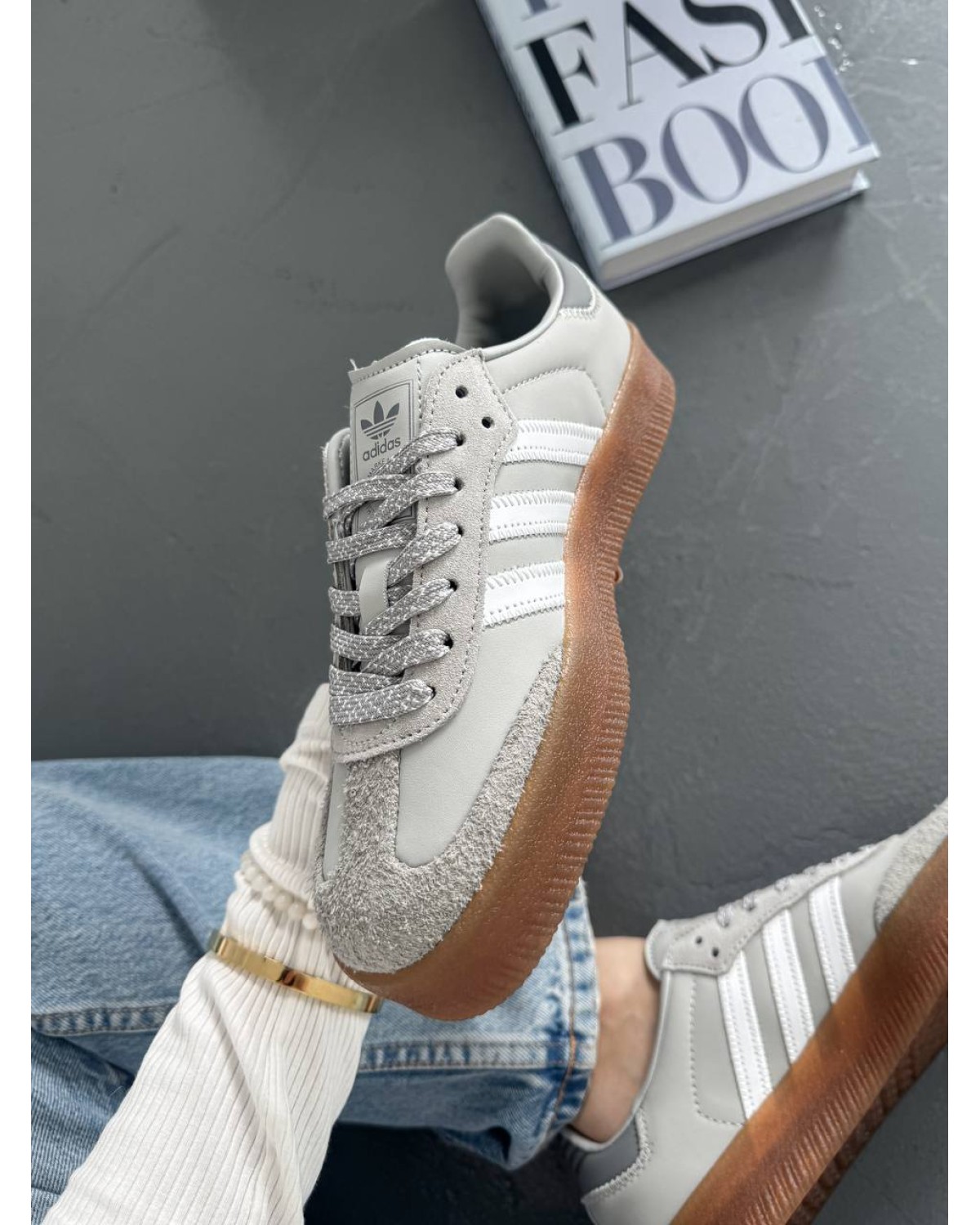 Adidas Samba Platform Grey