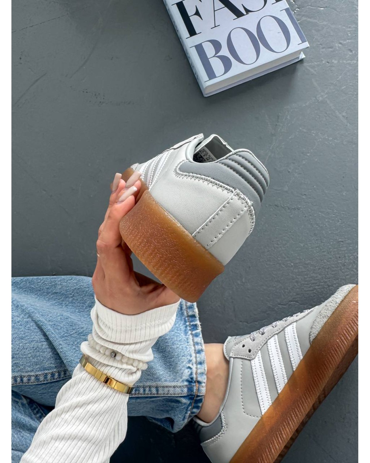 Adidas Samba Platform Grey