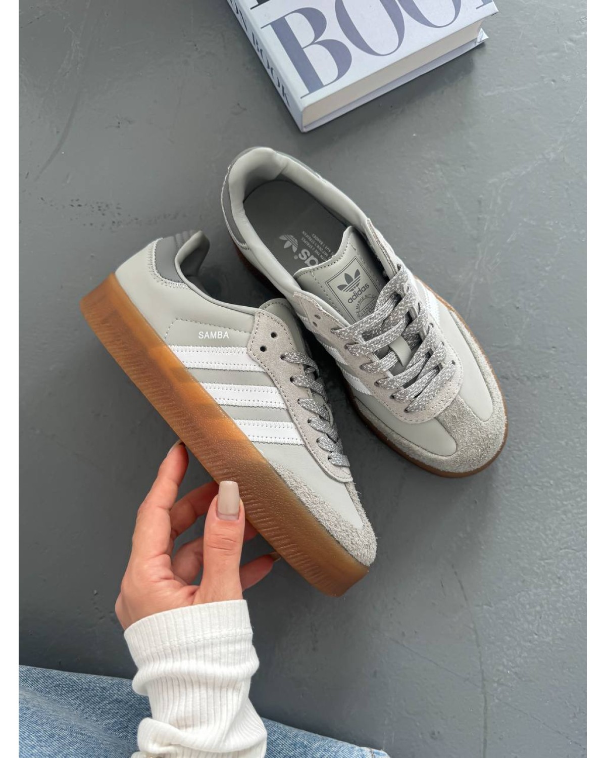 Adidas Samba Platform Grey