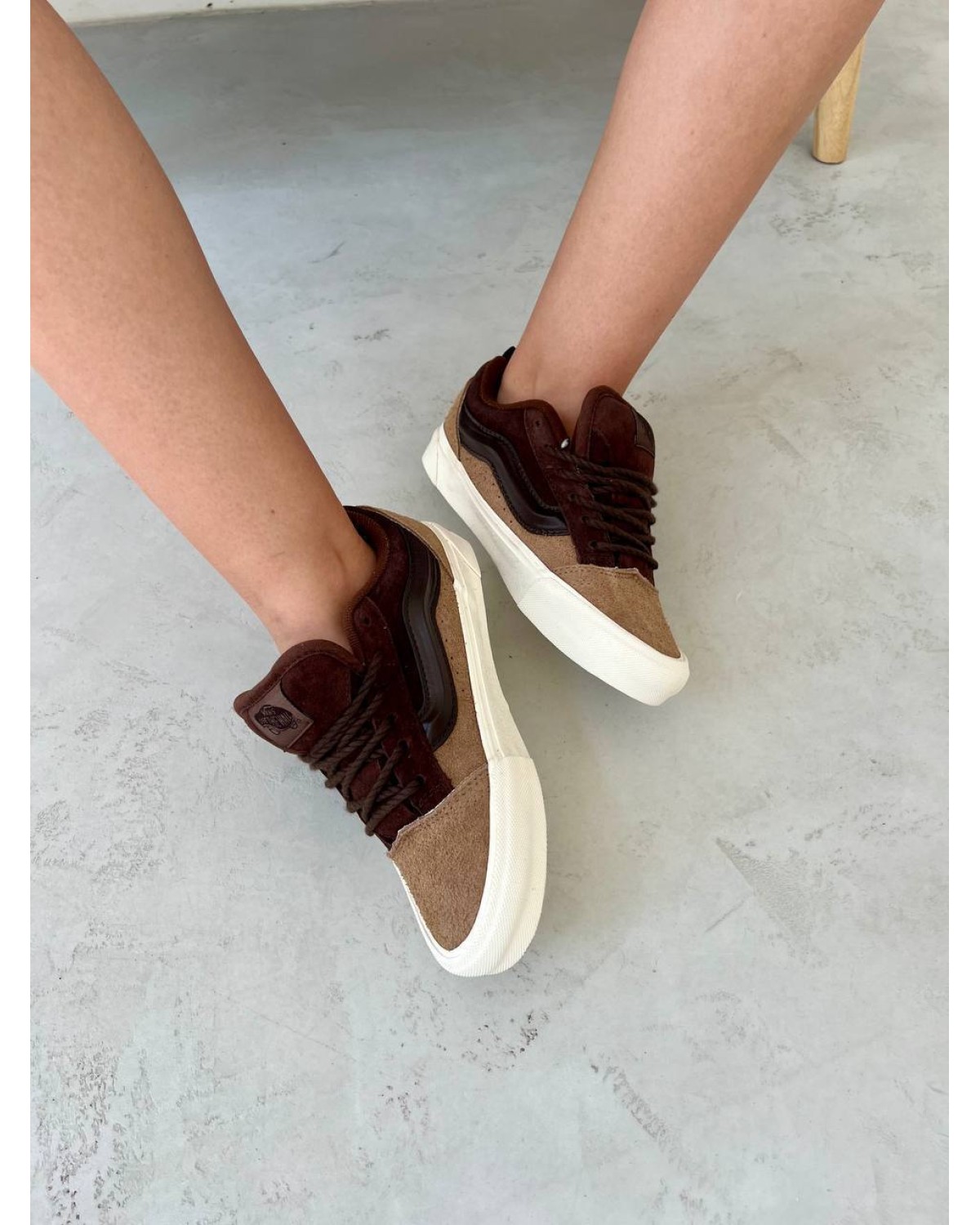 Vans Knu Skool Khaki/Brown