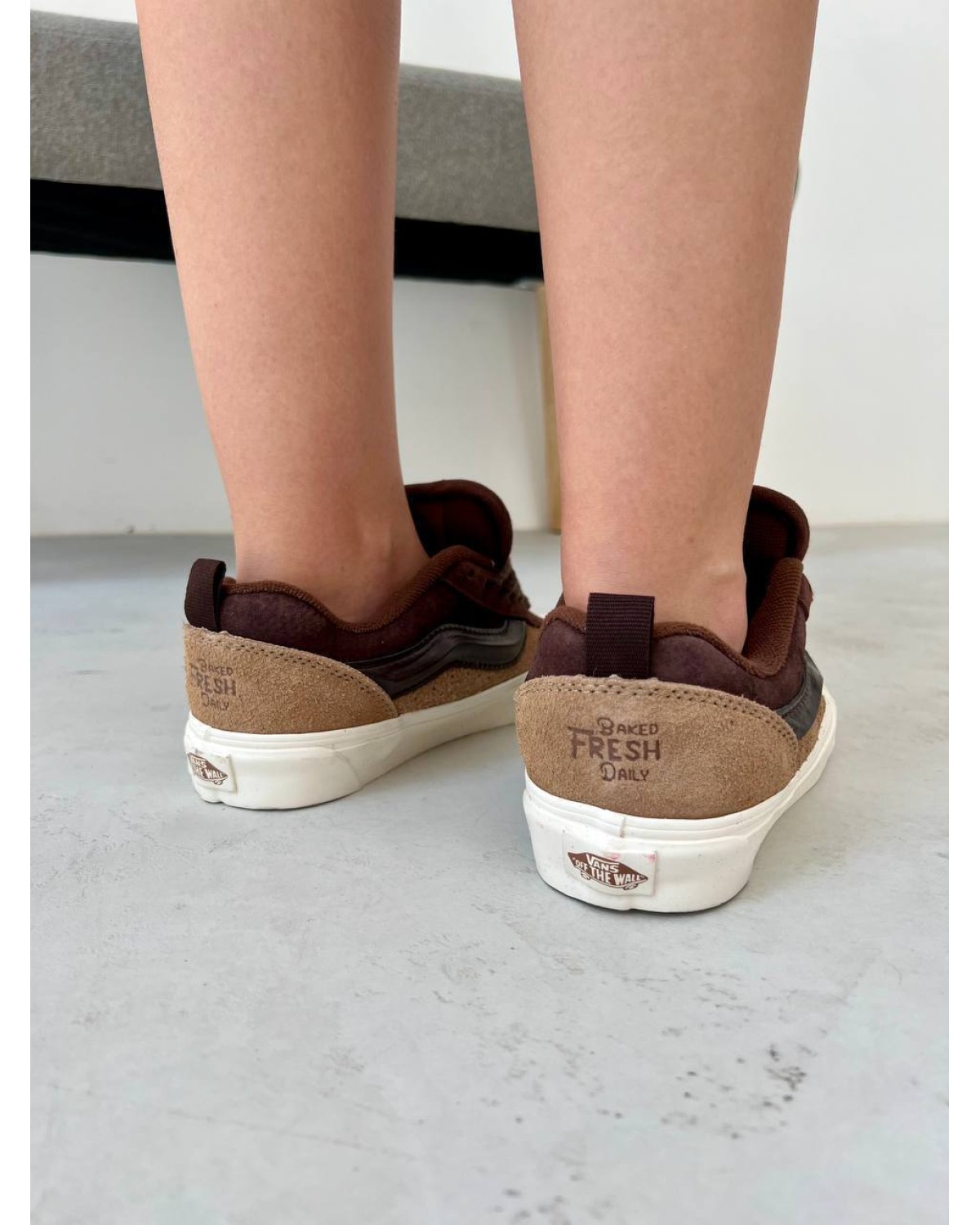 Vans Knu Skool Khaki/Brown