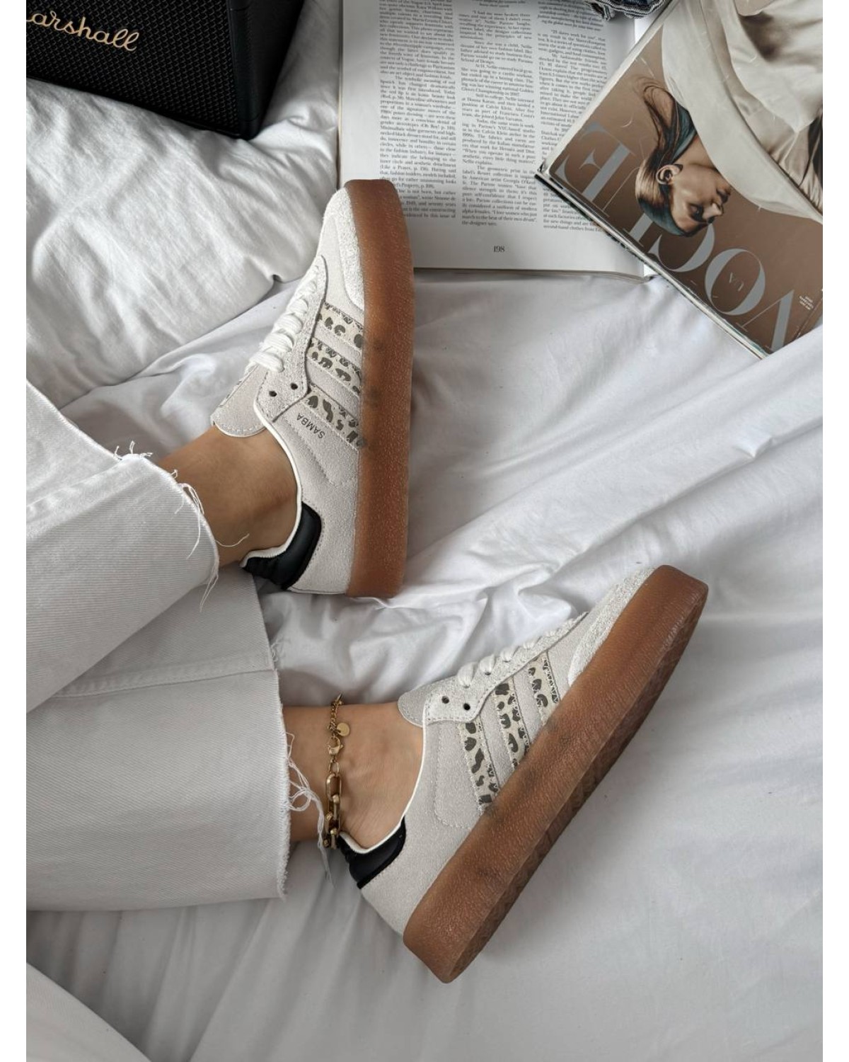 Adidas Samba Platform Leopard