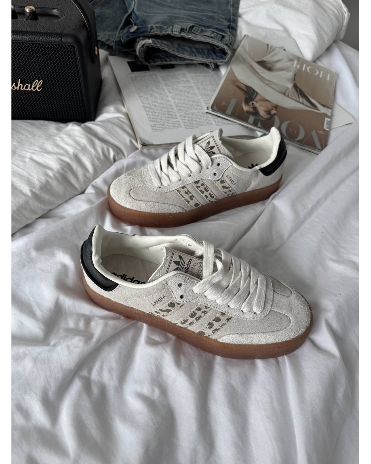 Adidas Samba Platform Leopard