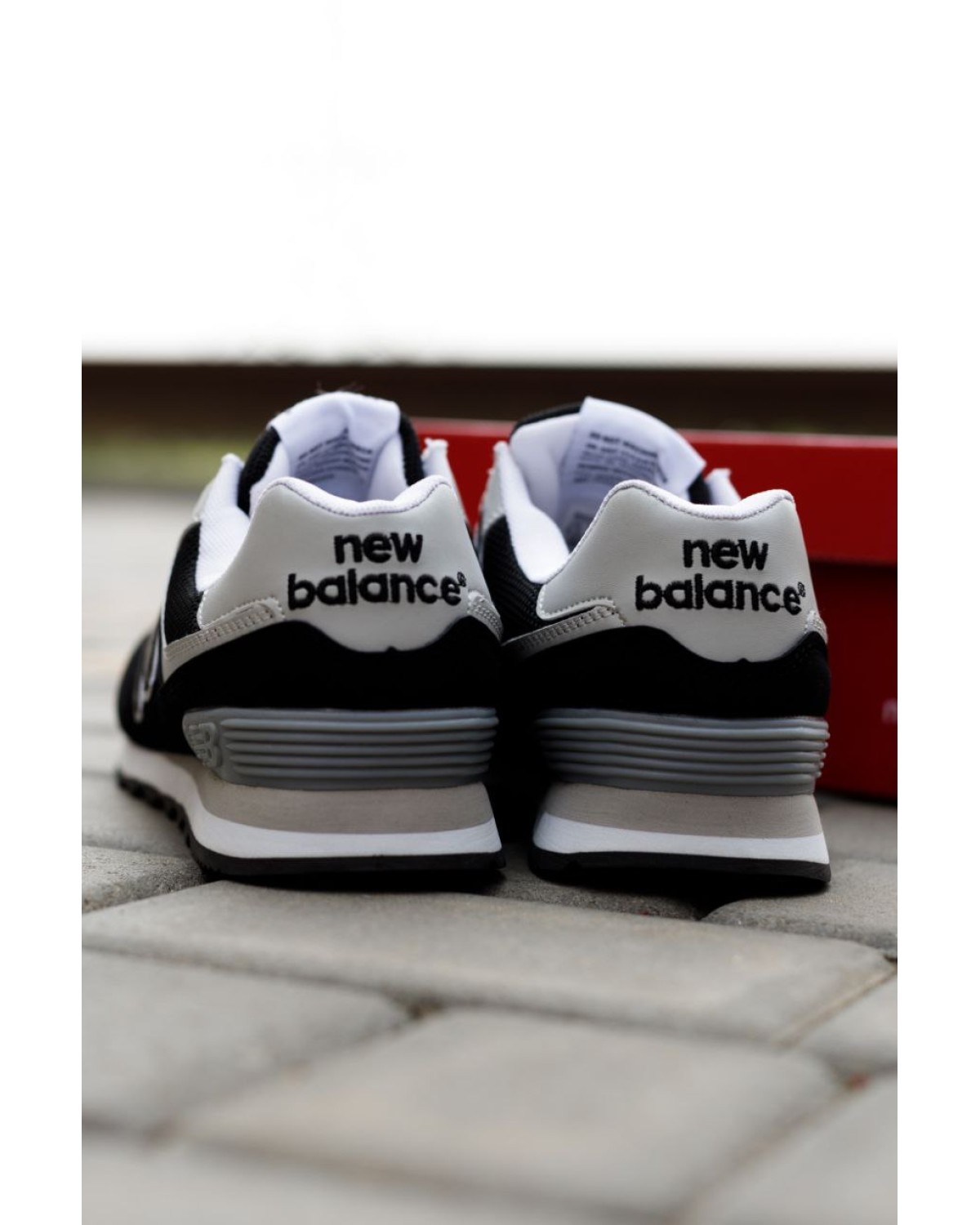 New Balance 574 Black Grey