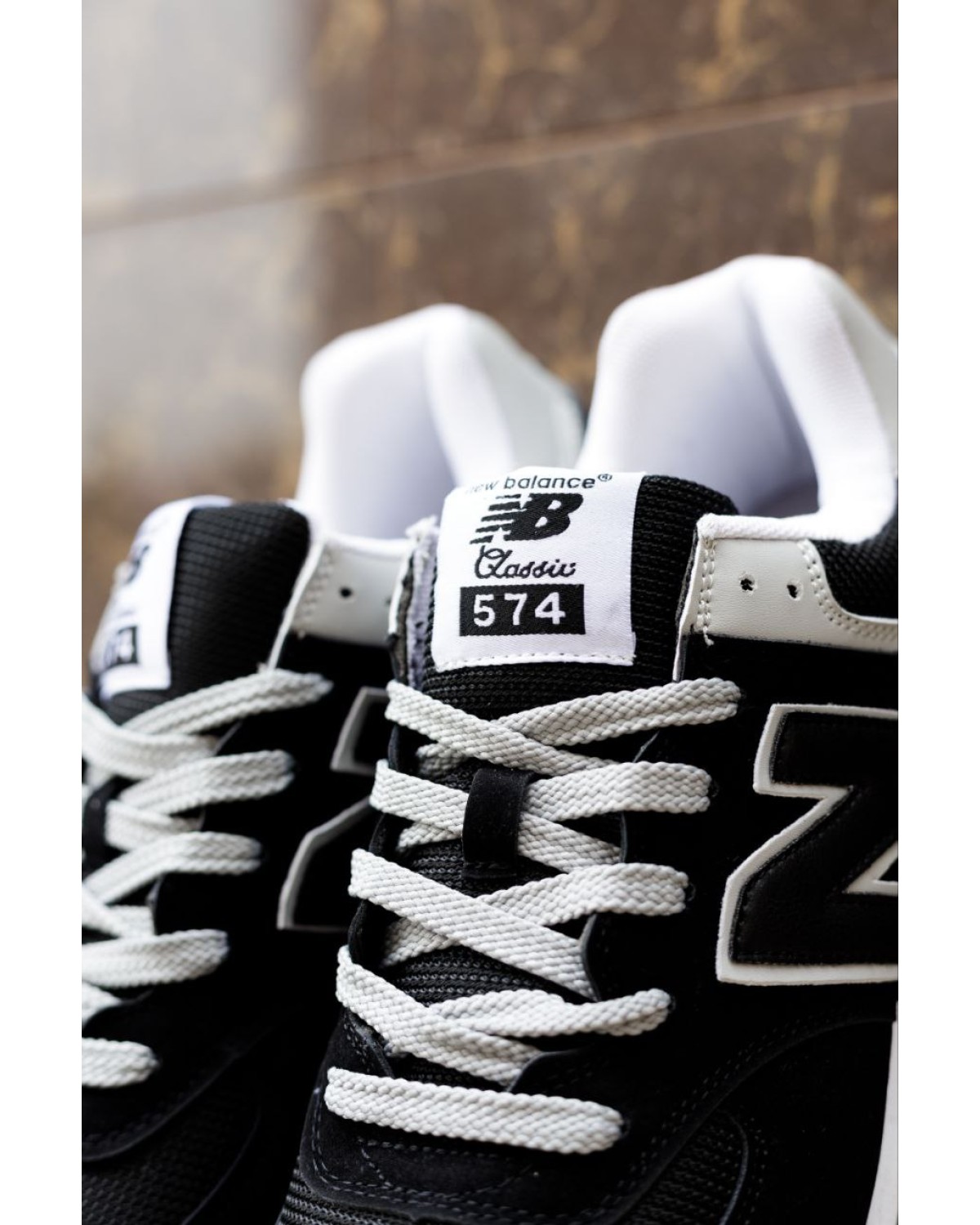 New Balance 574 Black Grey