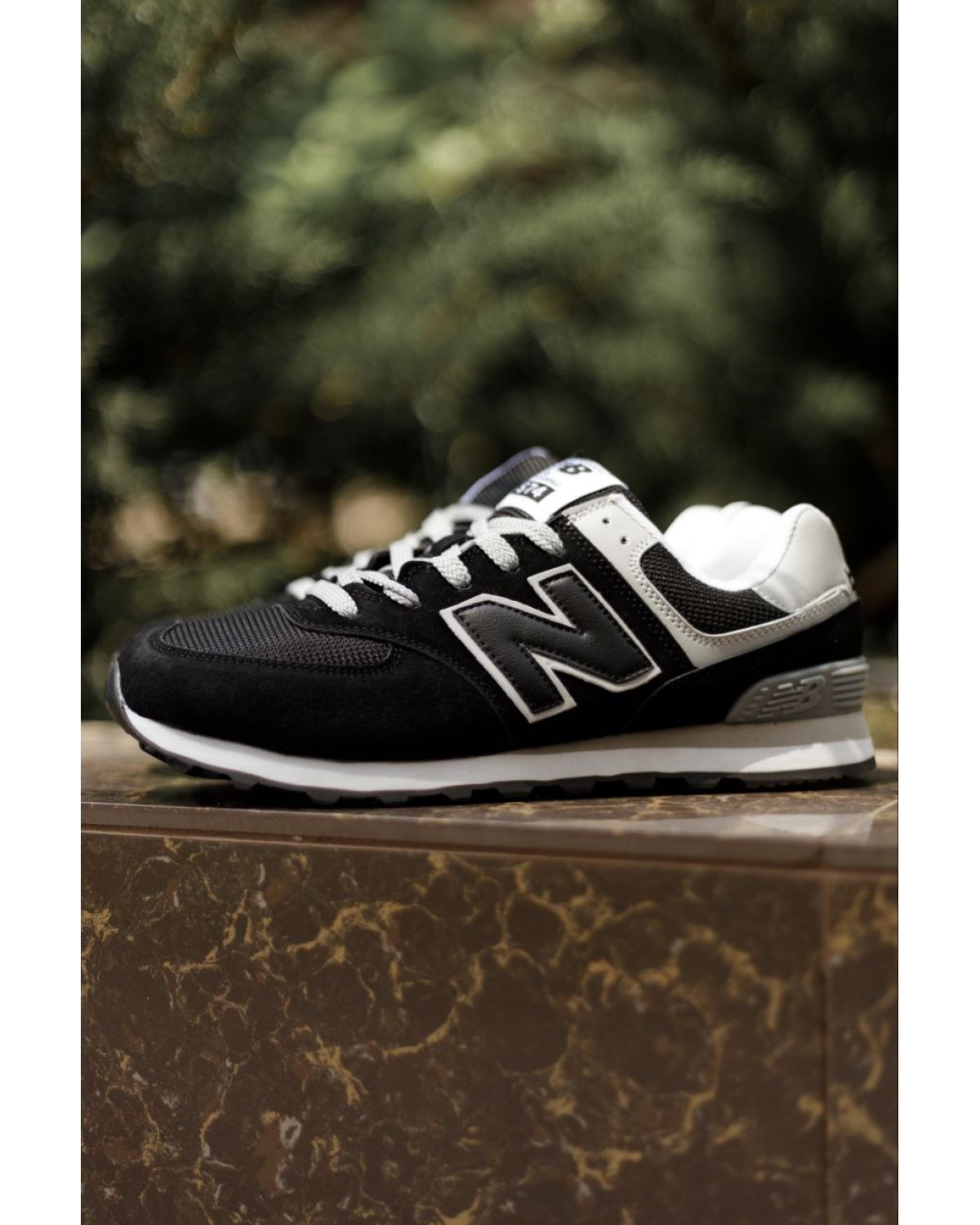 New Balance 574 Black Grey