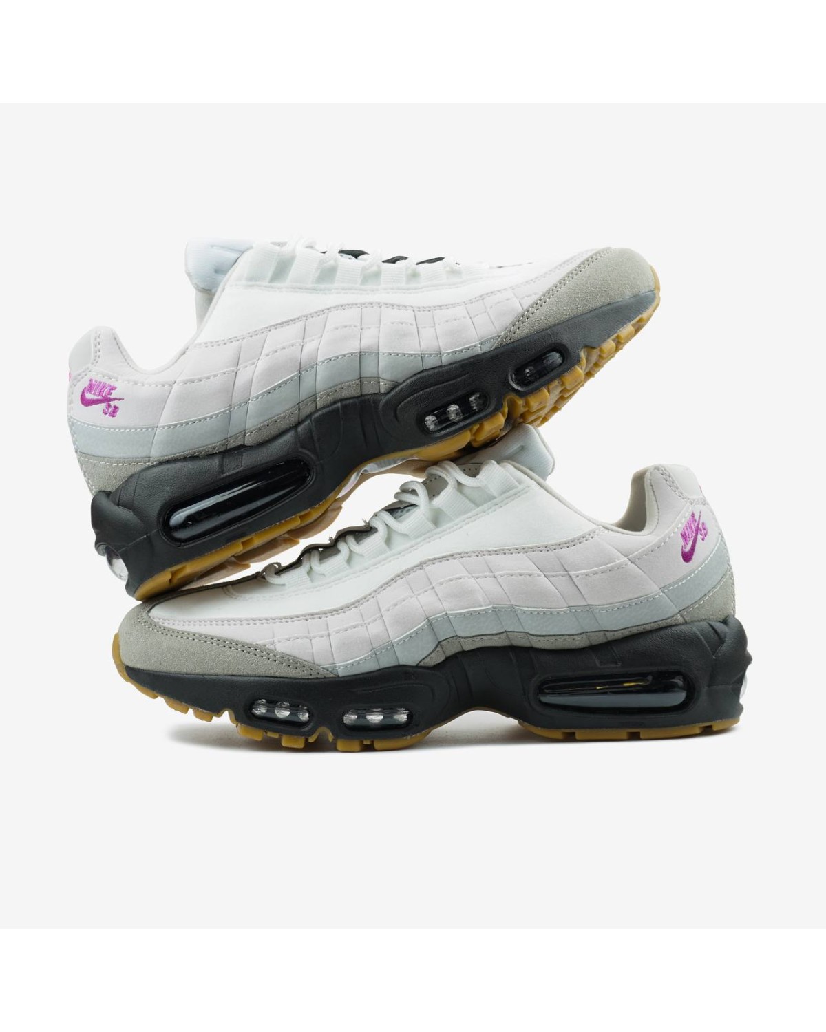 Nike Air Max 95 White Grey Black Gum