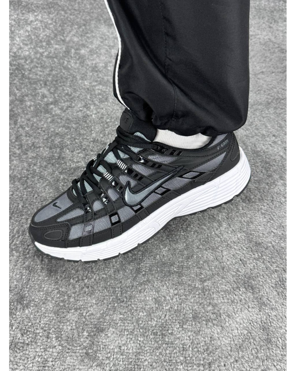 Nike P-6000 Black Grey White