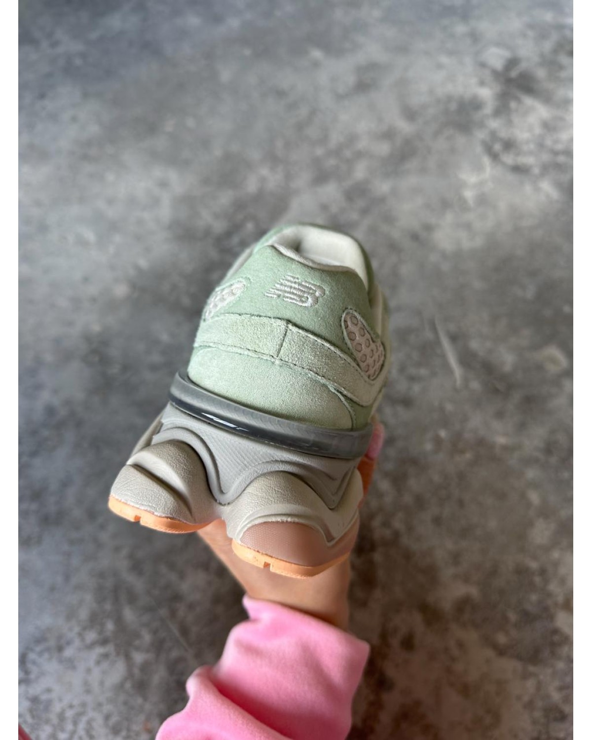 New Balance 9060 Mint Grey Orange
