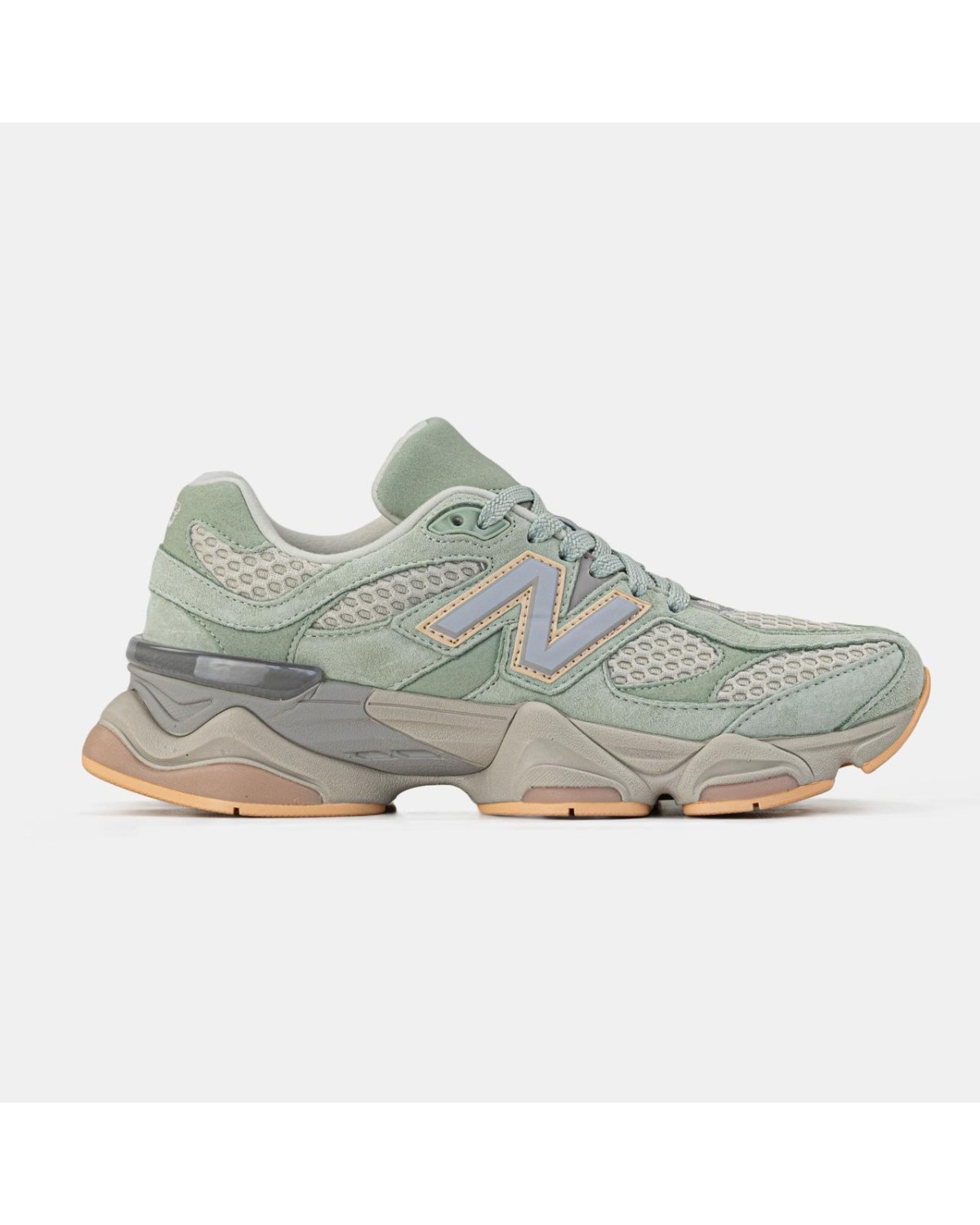 New Balance 9060 Mint Grey Orange