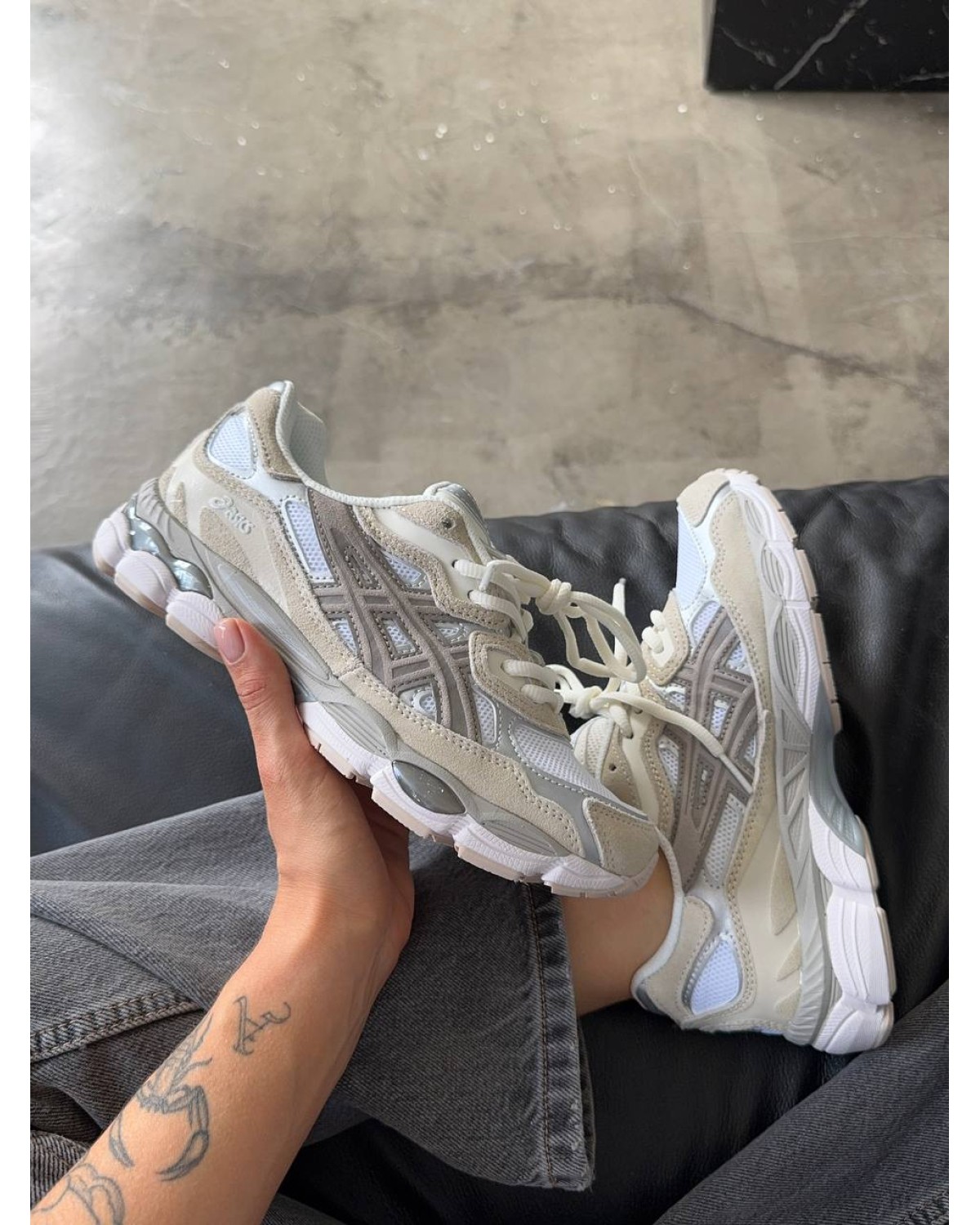 Asics GEL-NYC Beige White