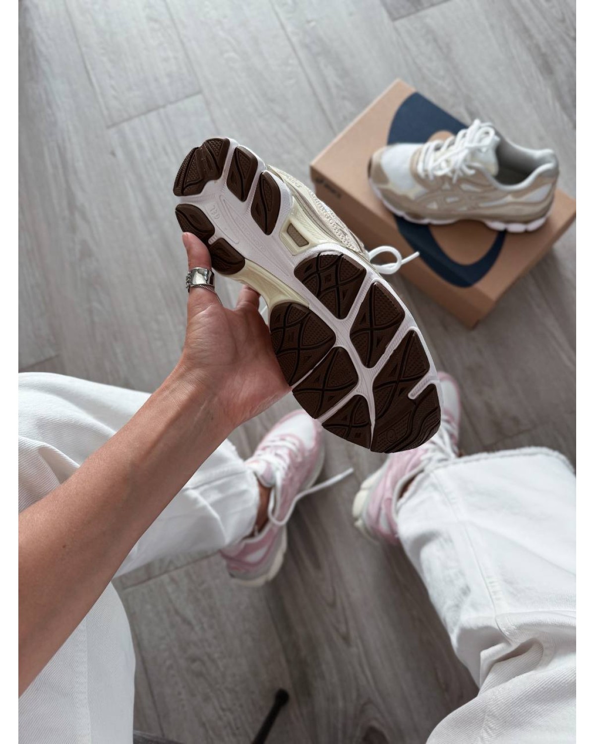 Asics Gel-Nyc White Feather Grey