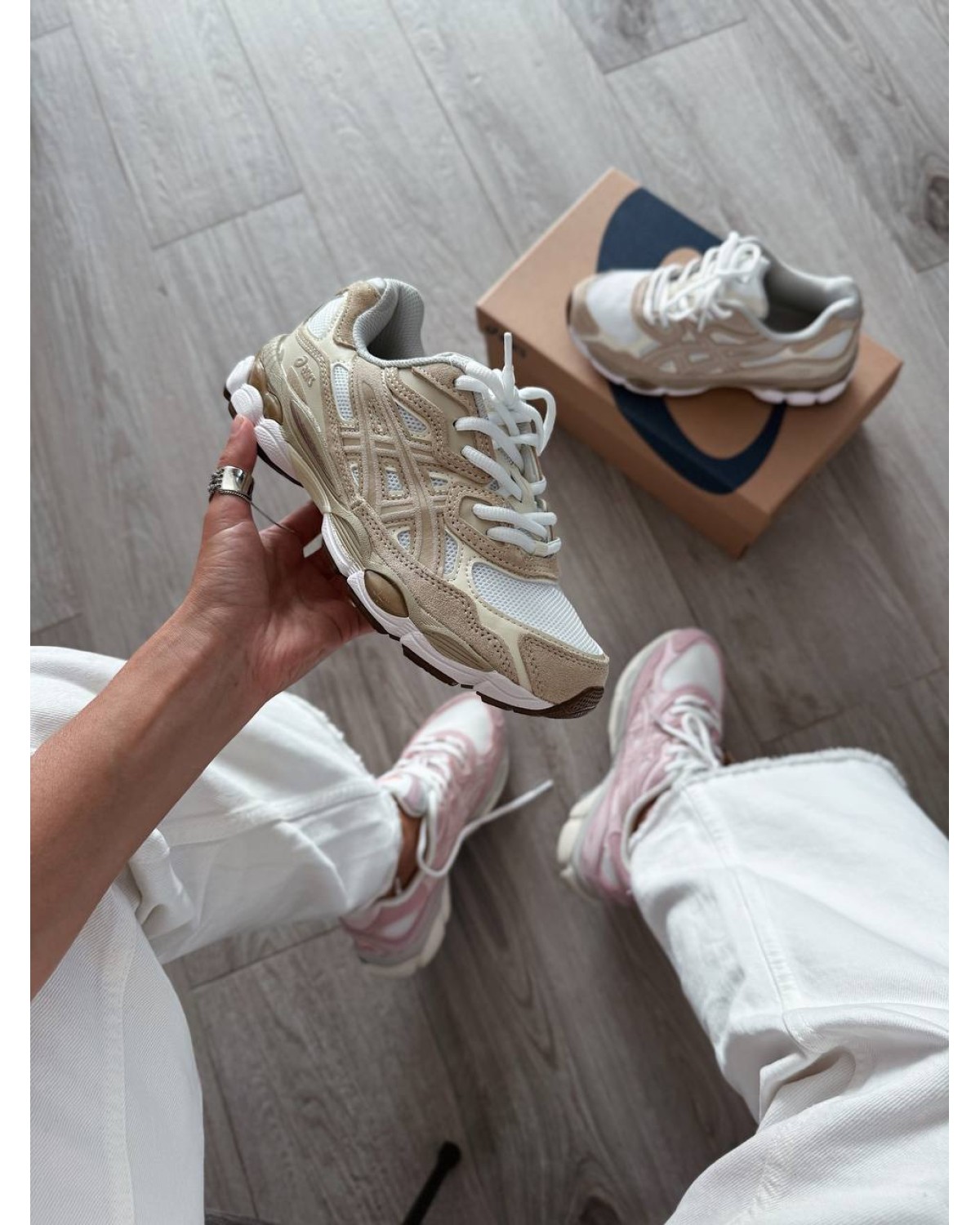 Asics Gel-Nyc White Feather Grey