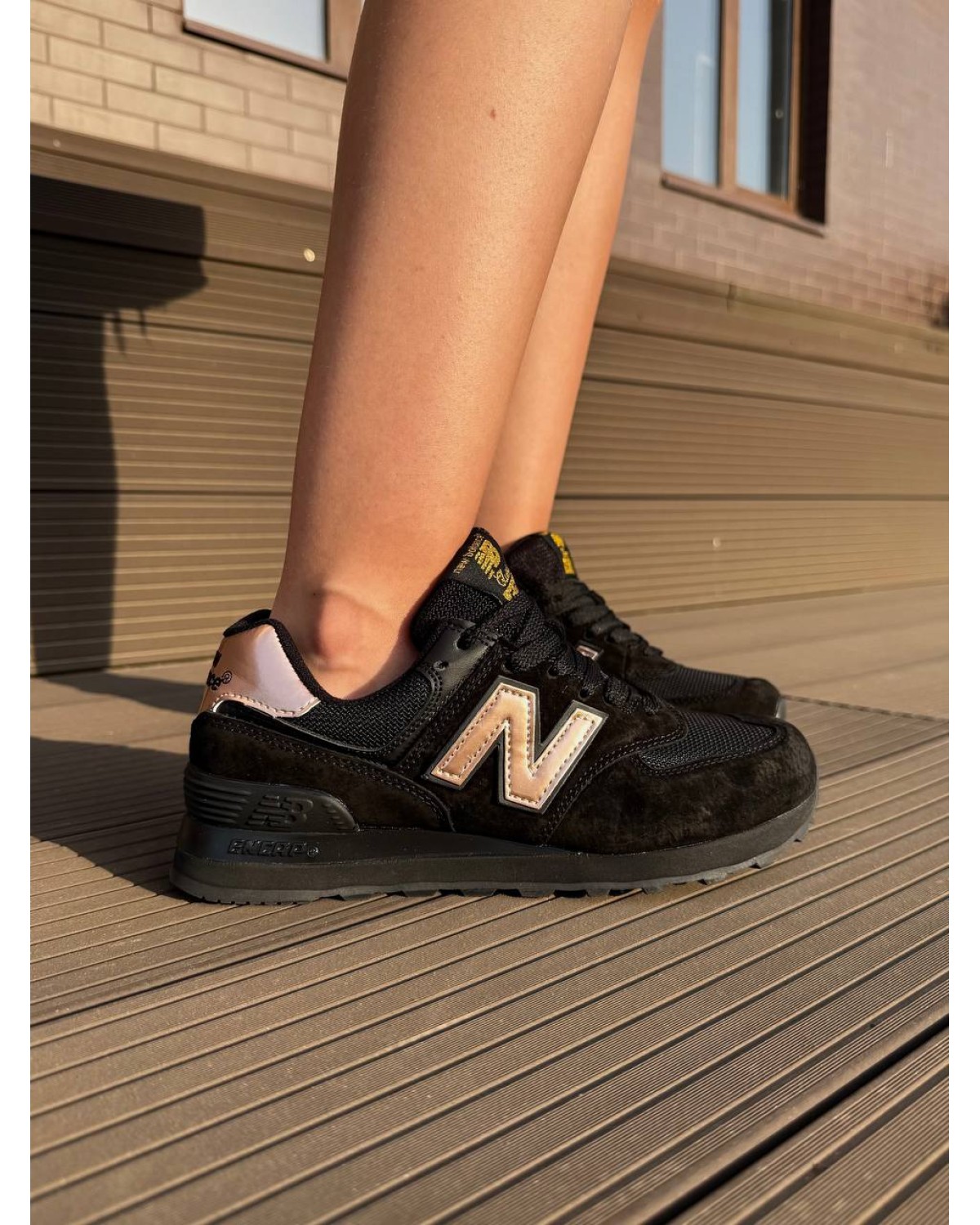New Balance 574 "Molten Metal Black"
