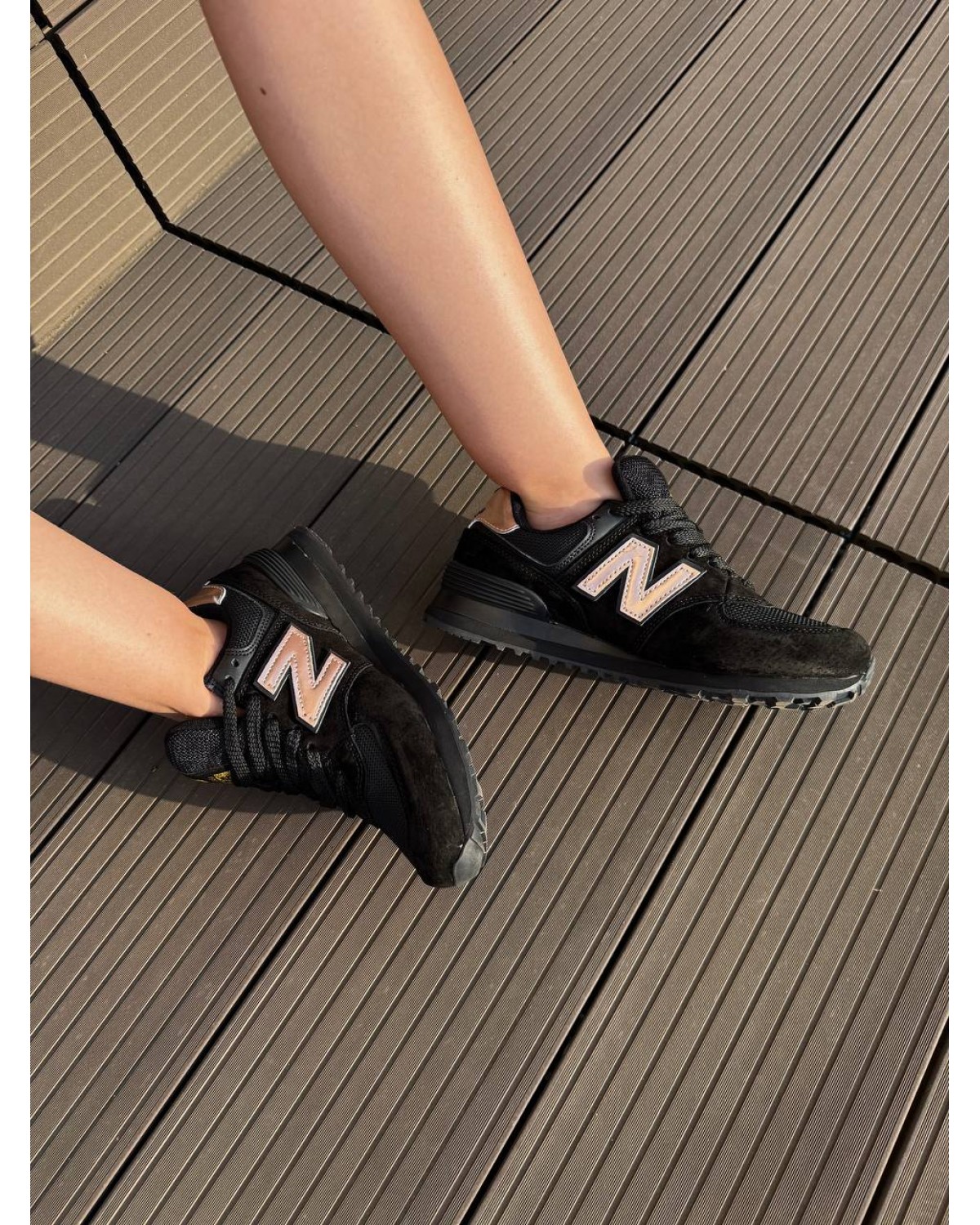 New Balance 574 "Molten Metal Black"