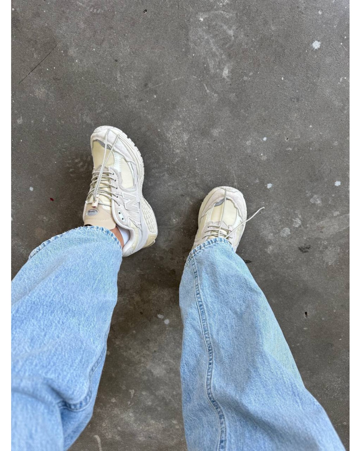 New Balance 2002R Beige White