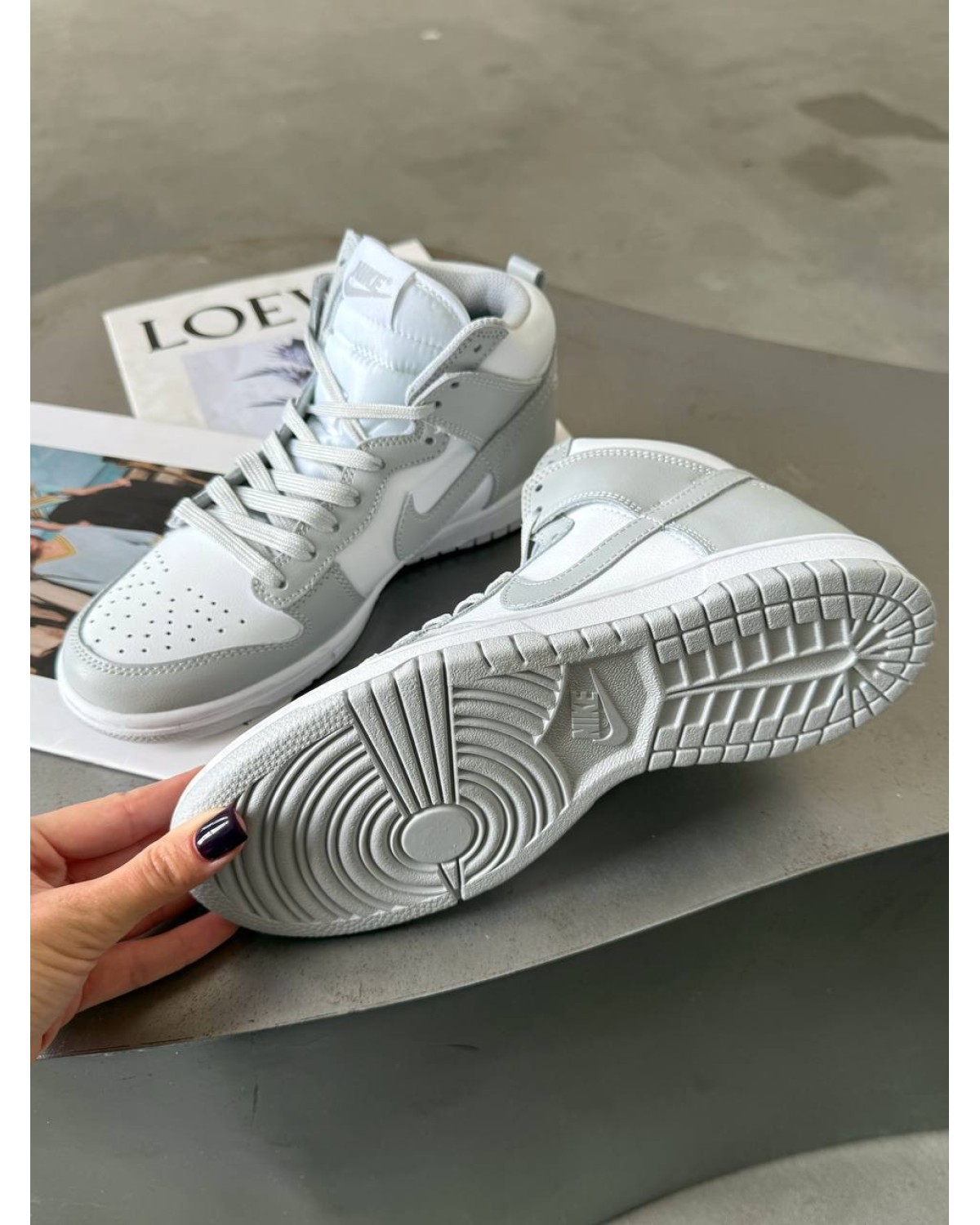Nike Dunk High Grey