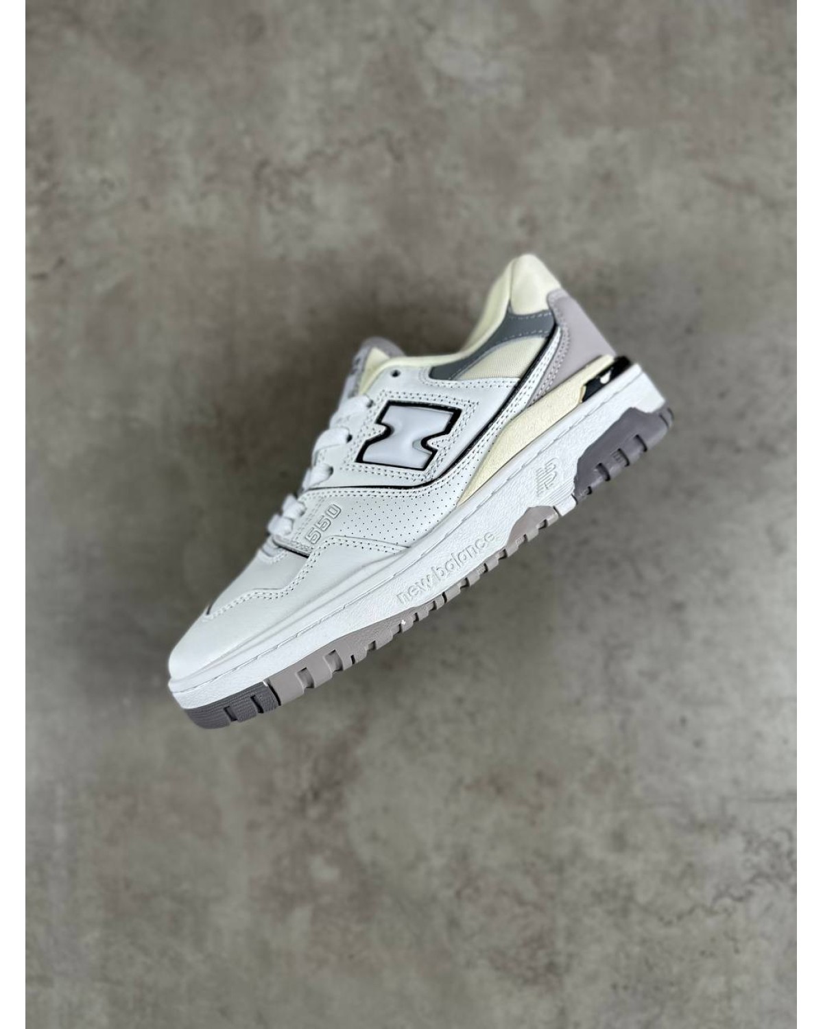 New Balance 550 White Marblehead