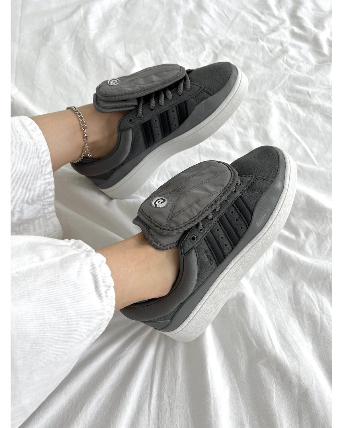 Adidas Campus x Bad Bunny Graphite