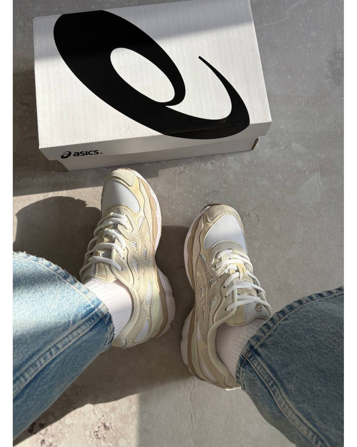 Asics Gel-NYC Cream Cloud Grey
