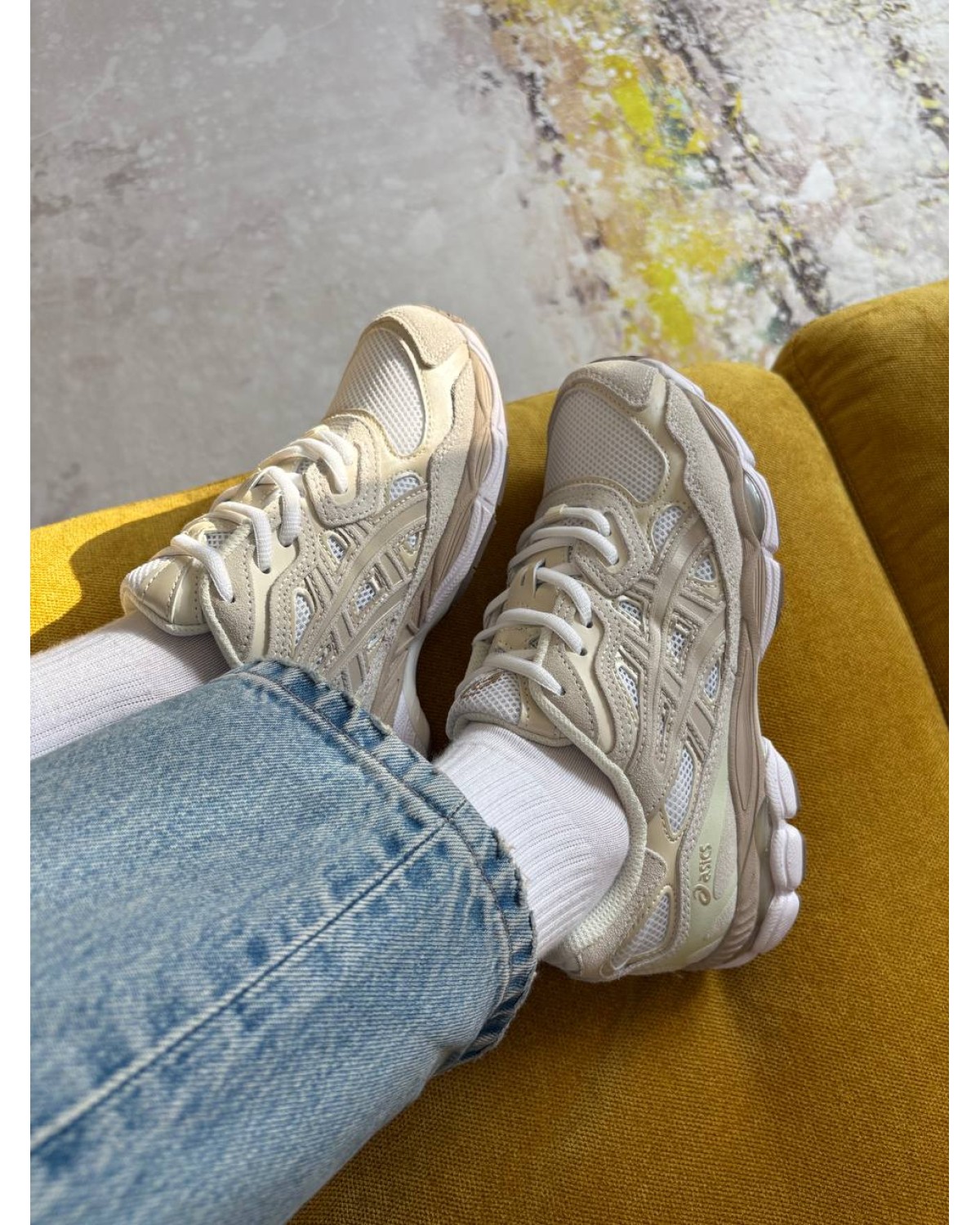 Asics Gel-NYC Cream Cloud Grey