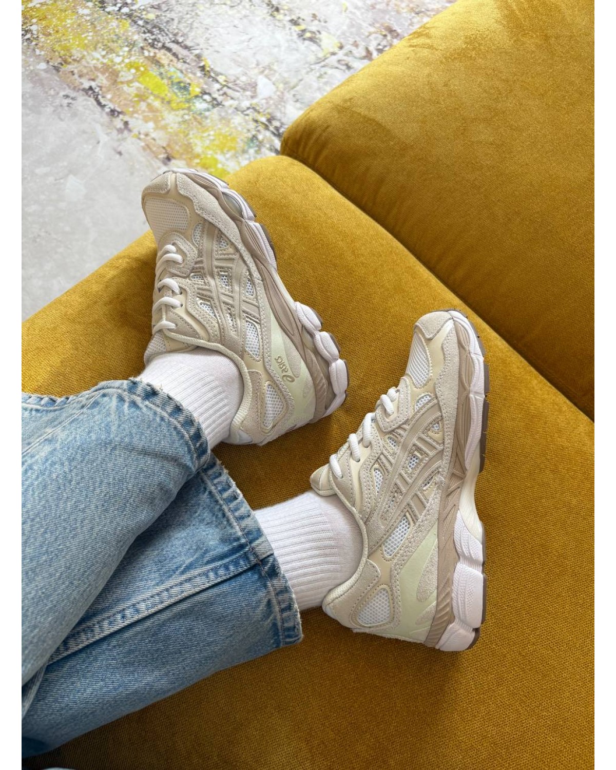Asics Gel-NYC Cream Cloud Grey