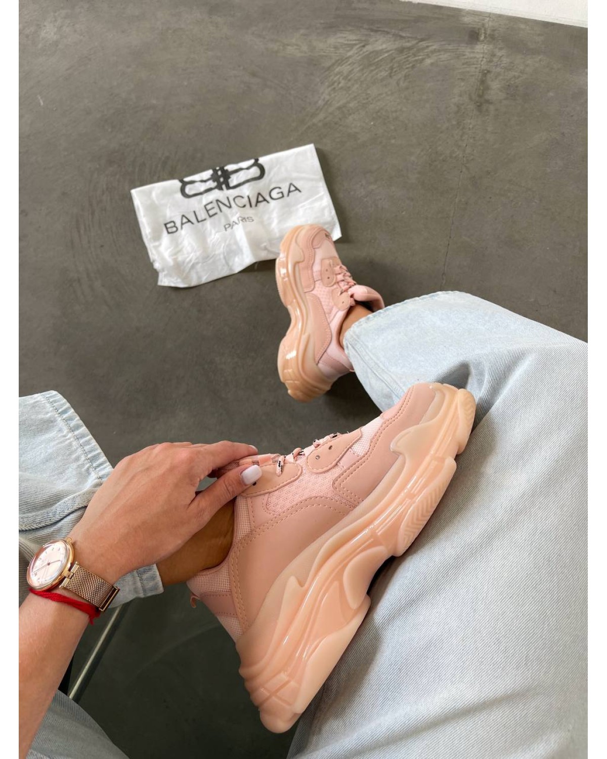 Balenciaga Triple S Pink 