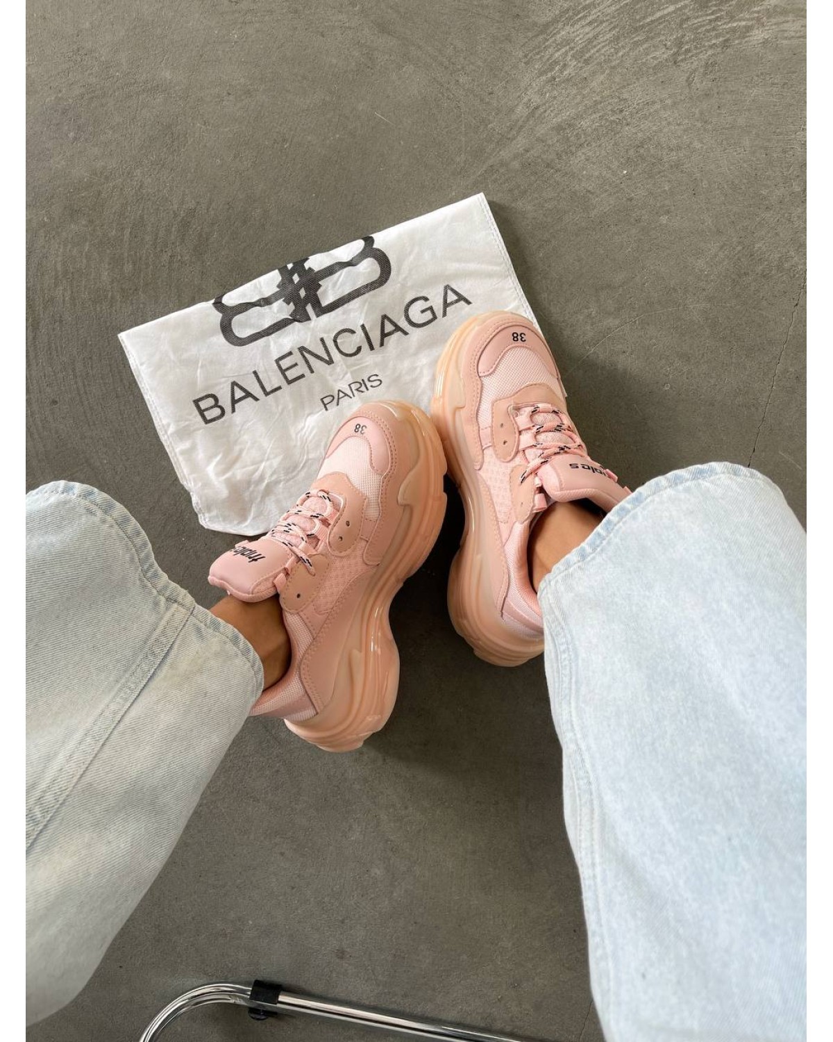 Balenciaga Triple S Pink 