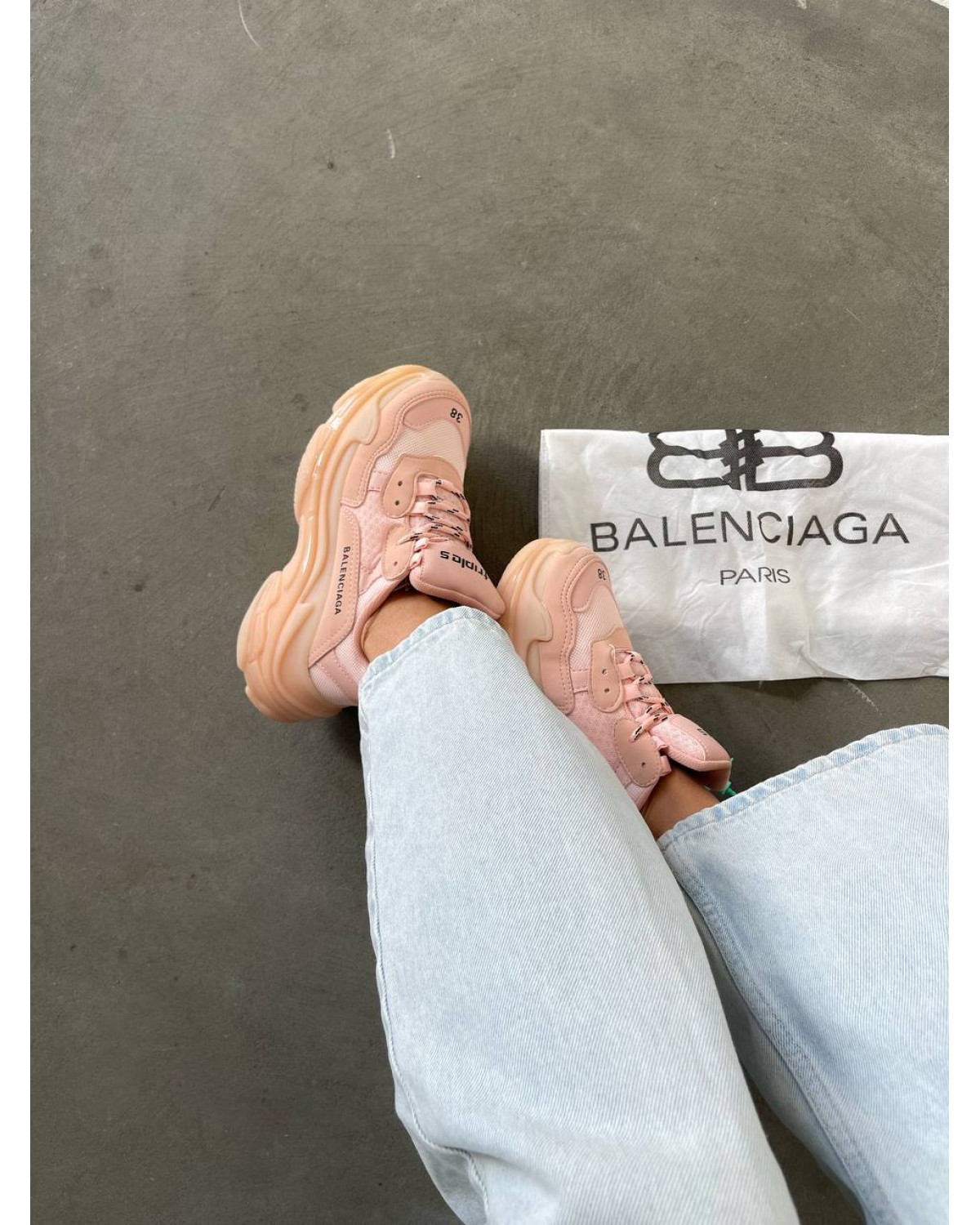 Balenciaga Triple S Pink 