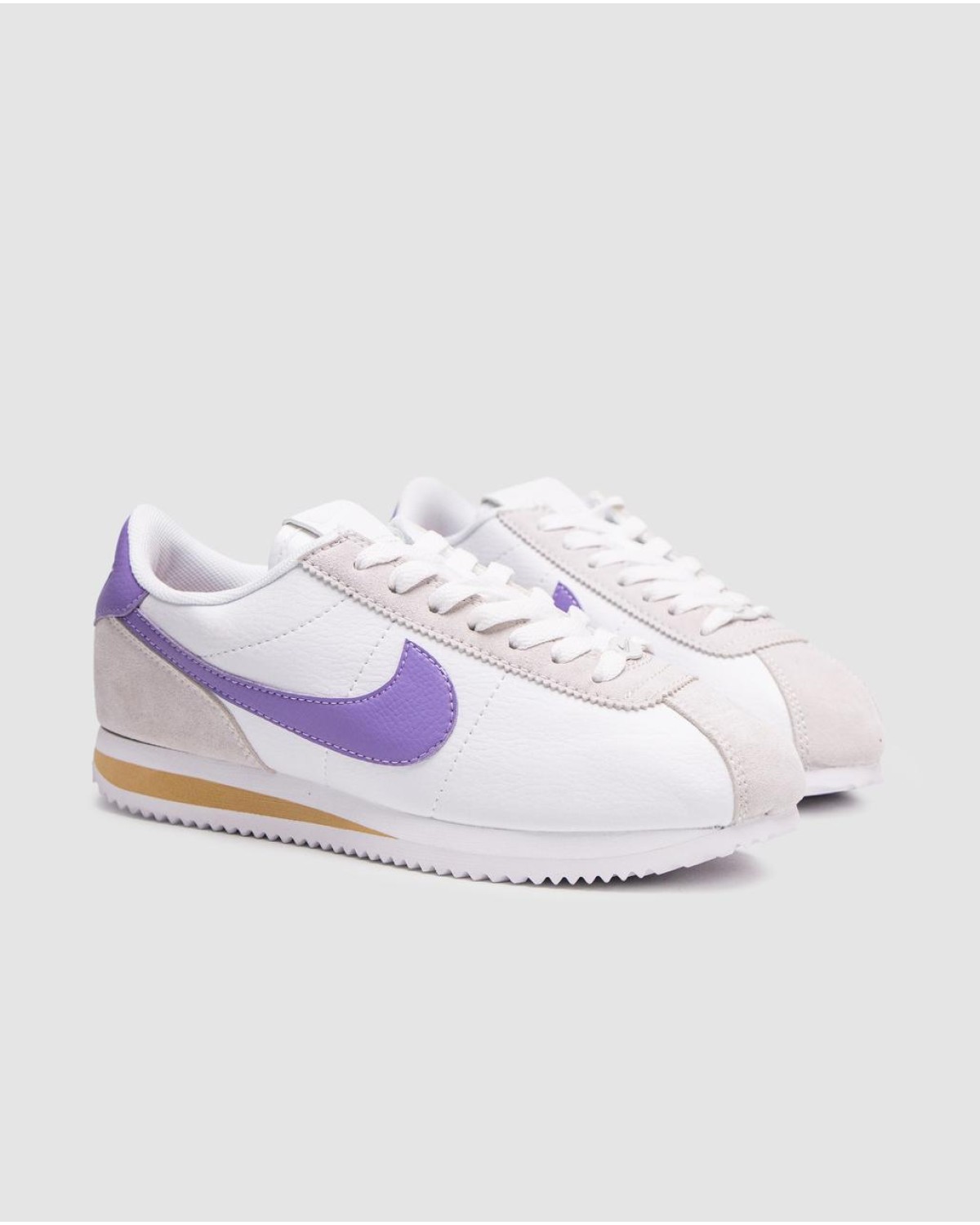 Nike Cortez White / Purple