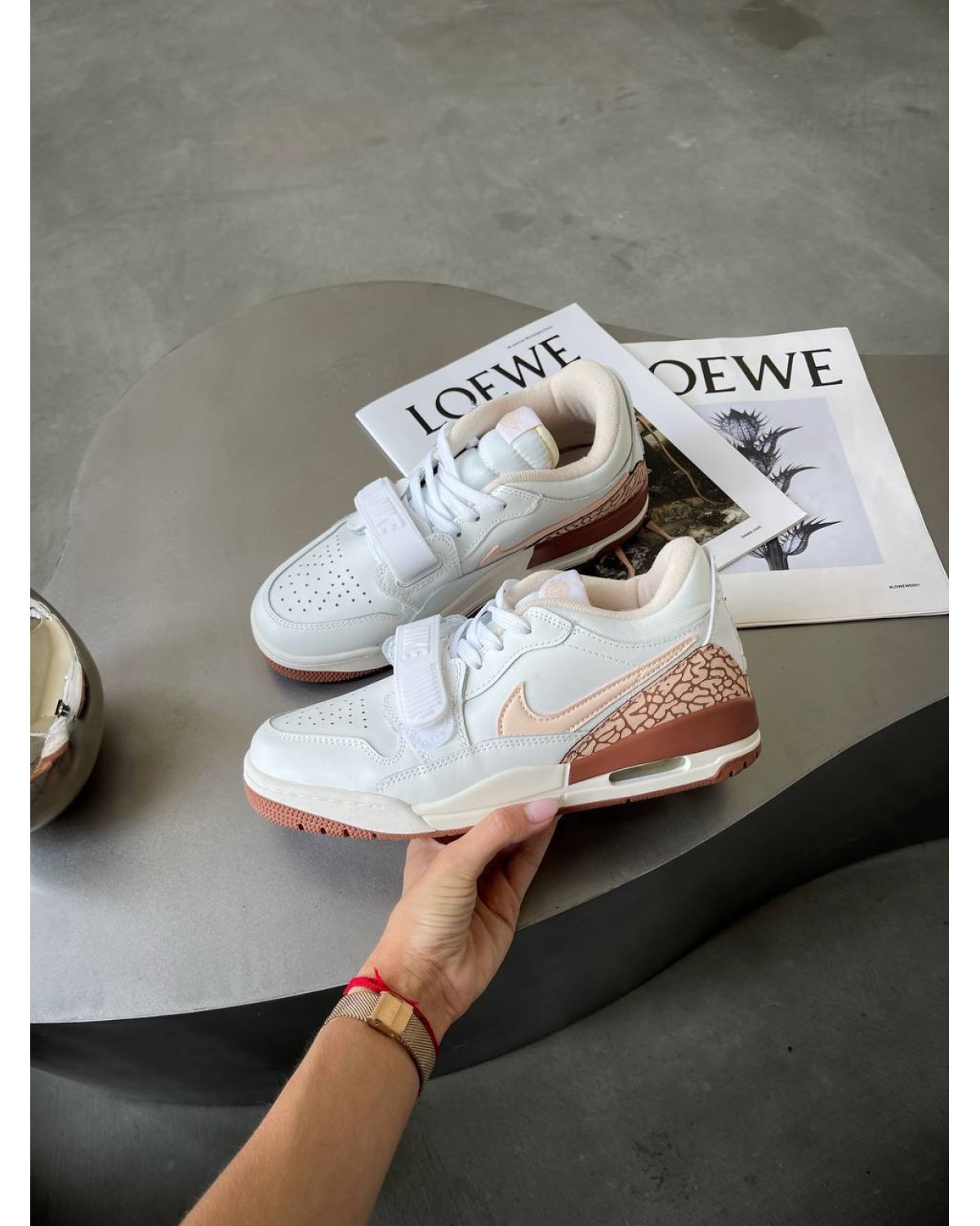 Jordan Legacy 312 Low White Beige