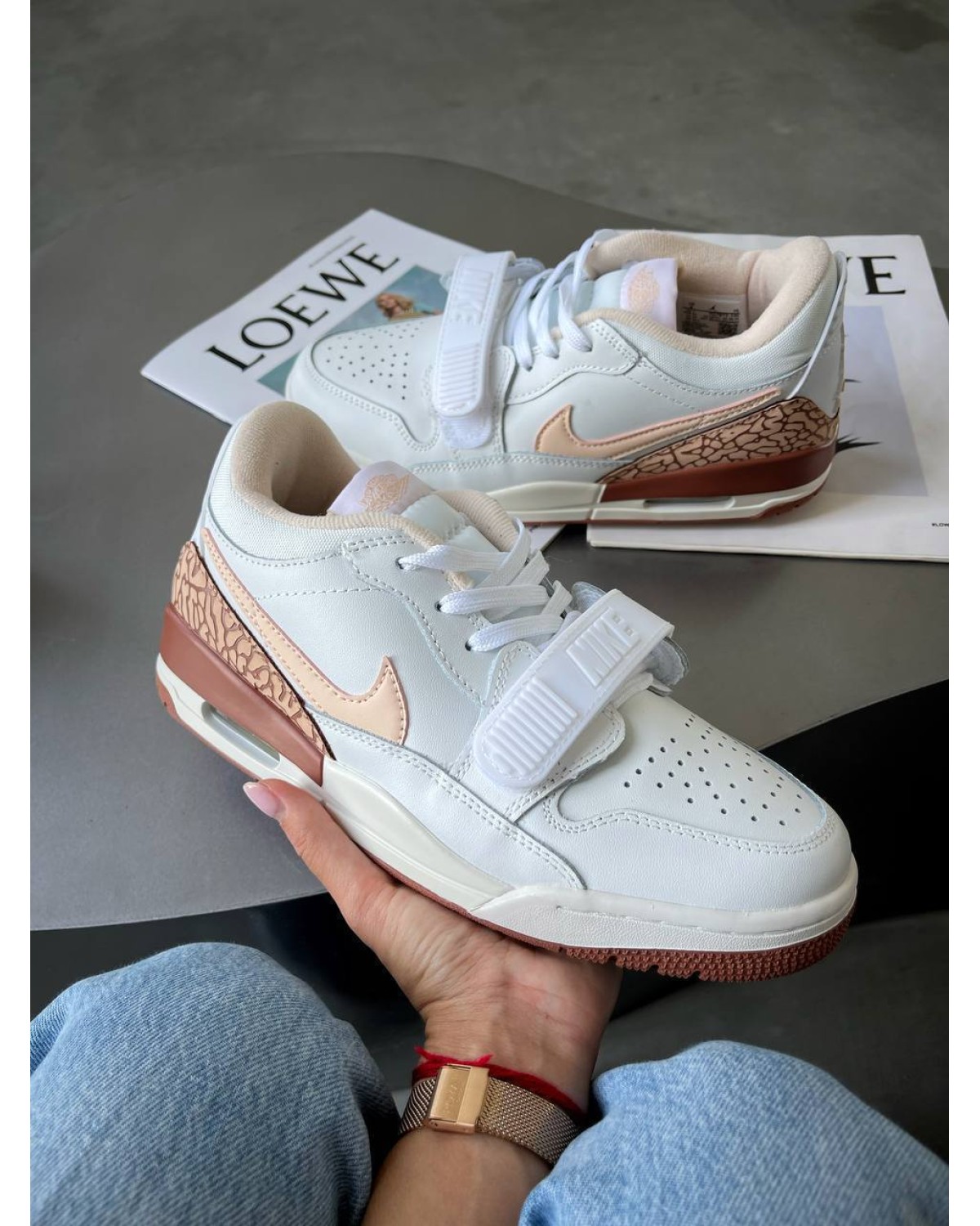 Jordan Legacy 312 Low White Beige