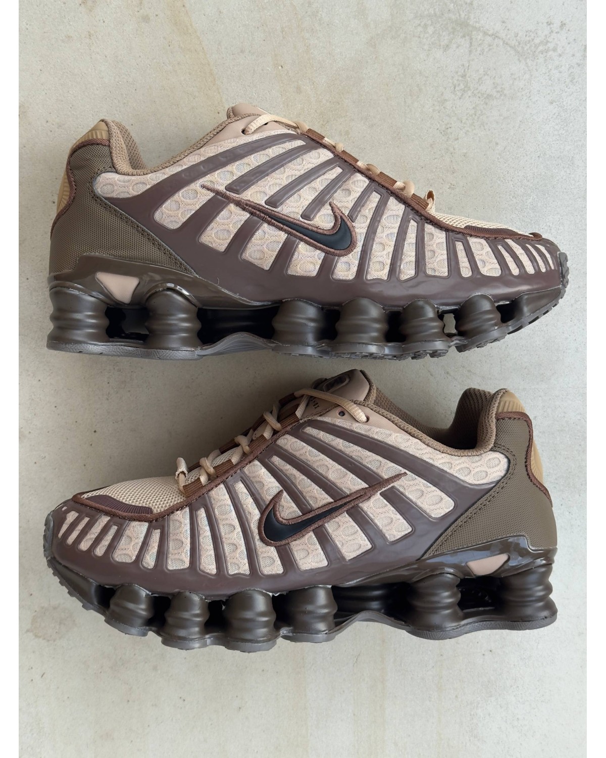 Nike Shox TL Khaki Ironstone Off Noir