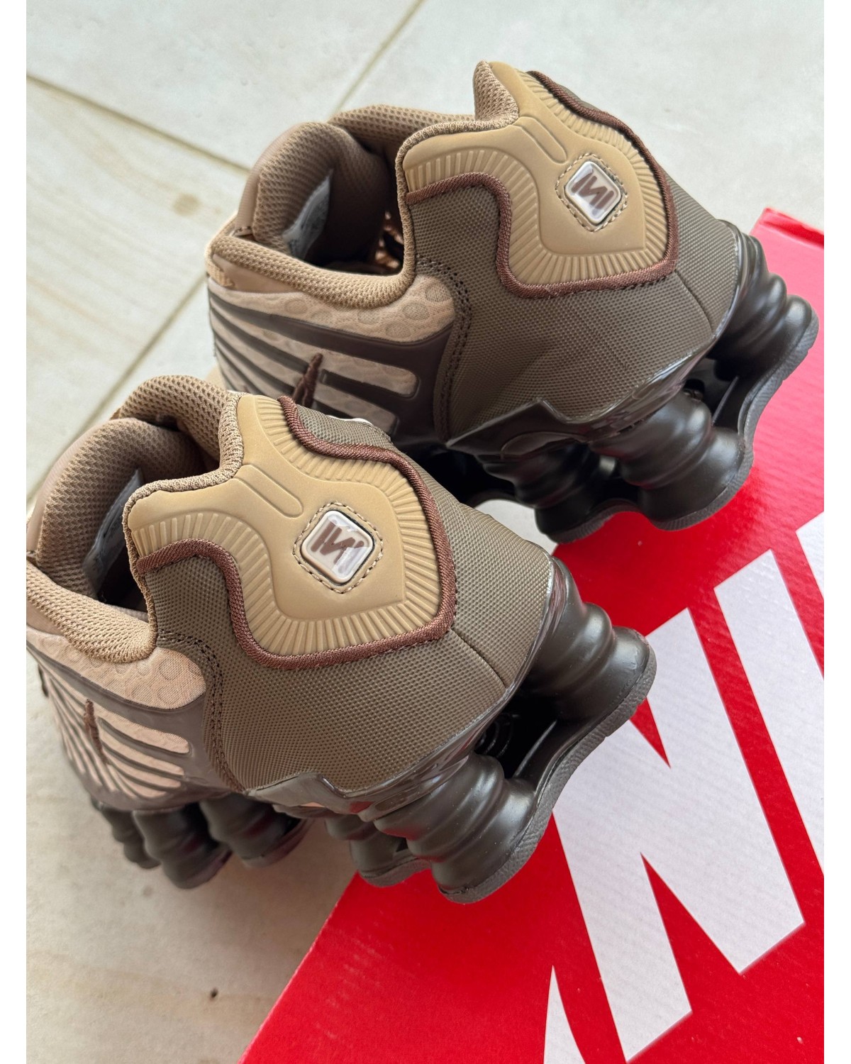 Nike Shox TL Khaki Ironstone Off Noir