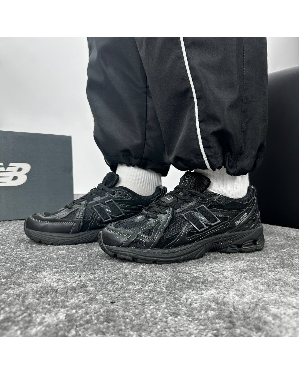 New Balance 1906D Protection Pack Black Leather
