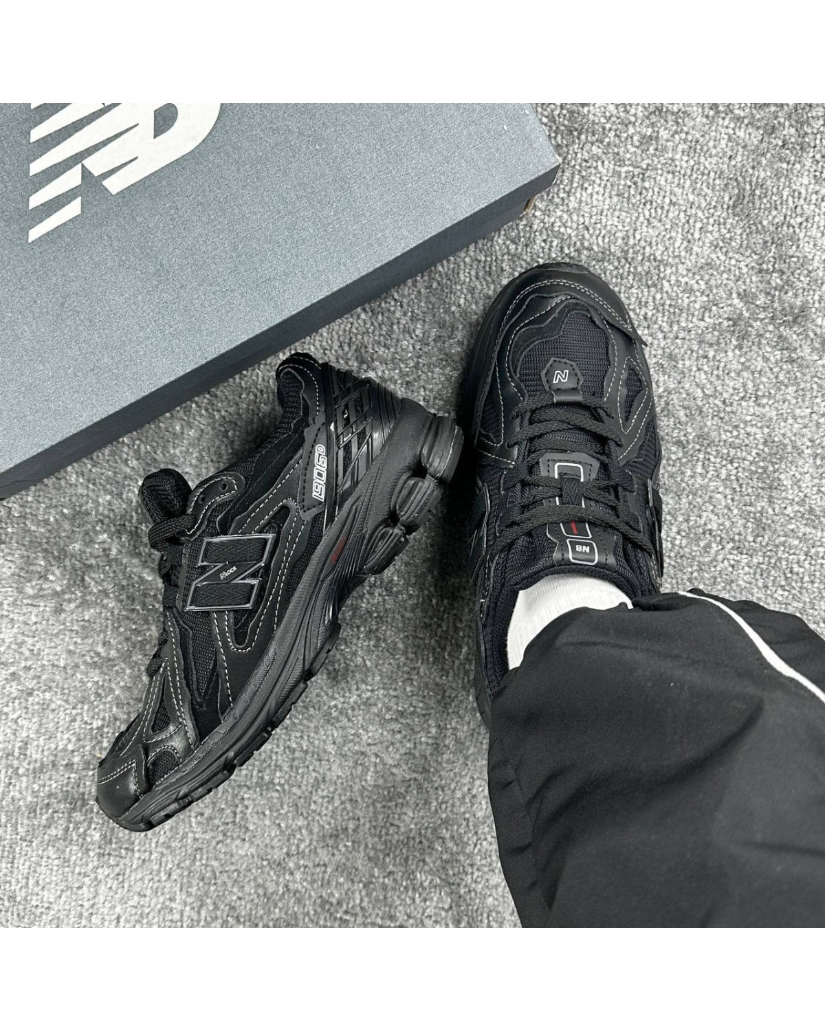New Balance 1906D Protection Pack Black Leather