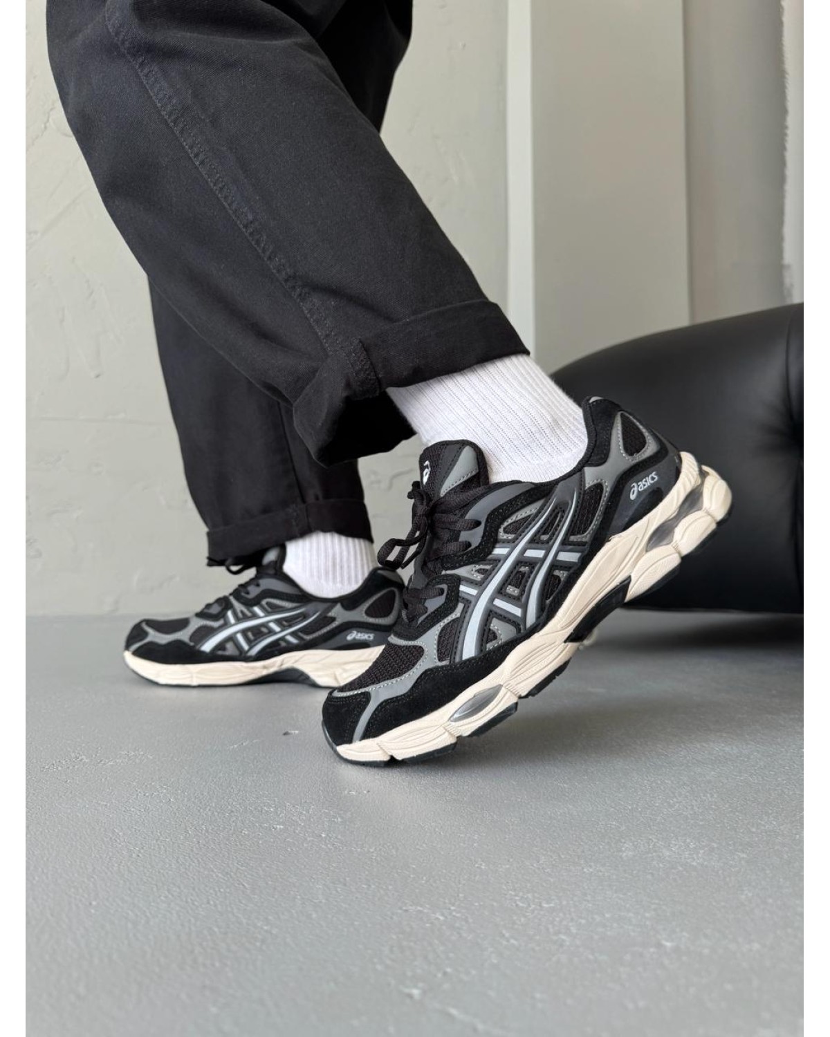 Asics Gel-NYC Black/Grey Gore-Tex