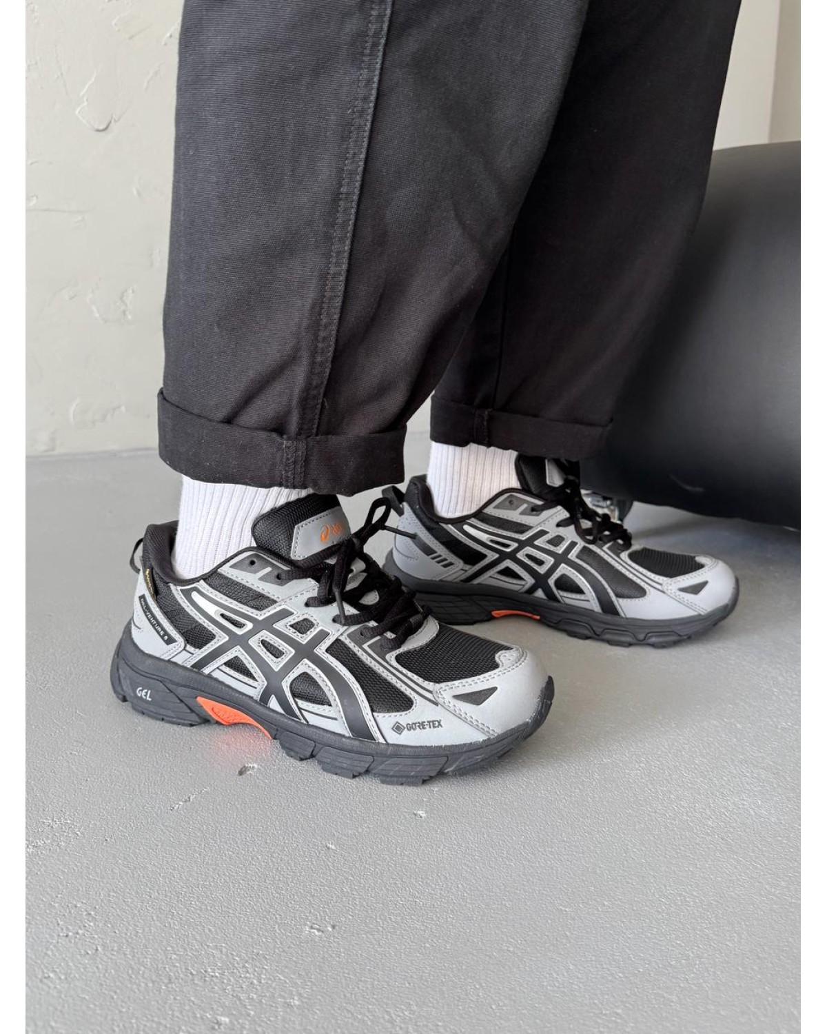 Asics Gel-Venture 6 Grey/Black Gore-Tex ASC-0197