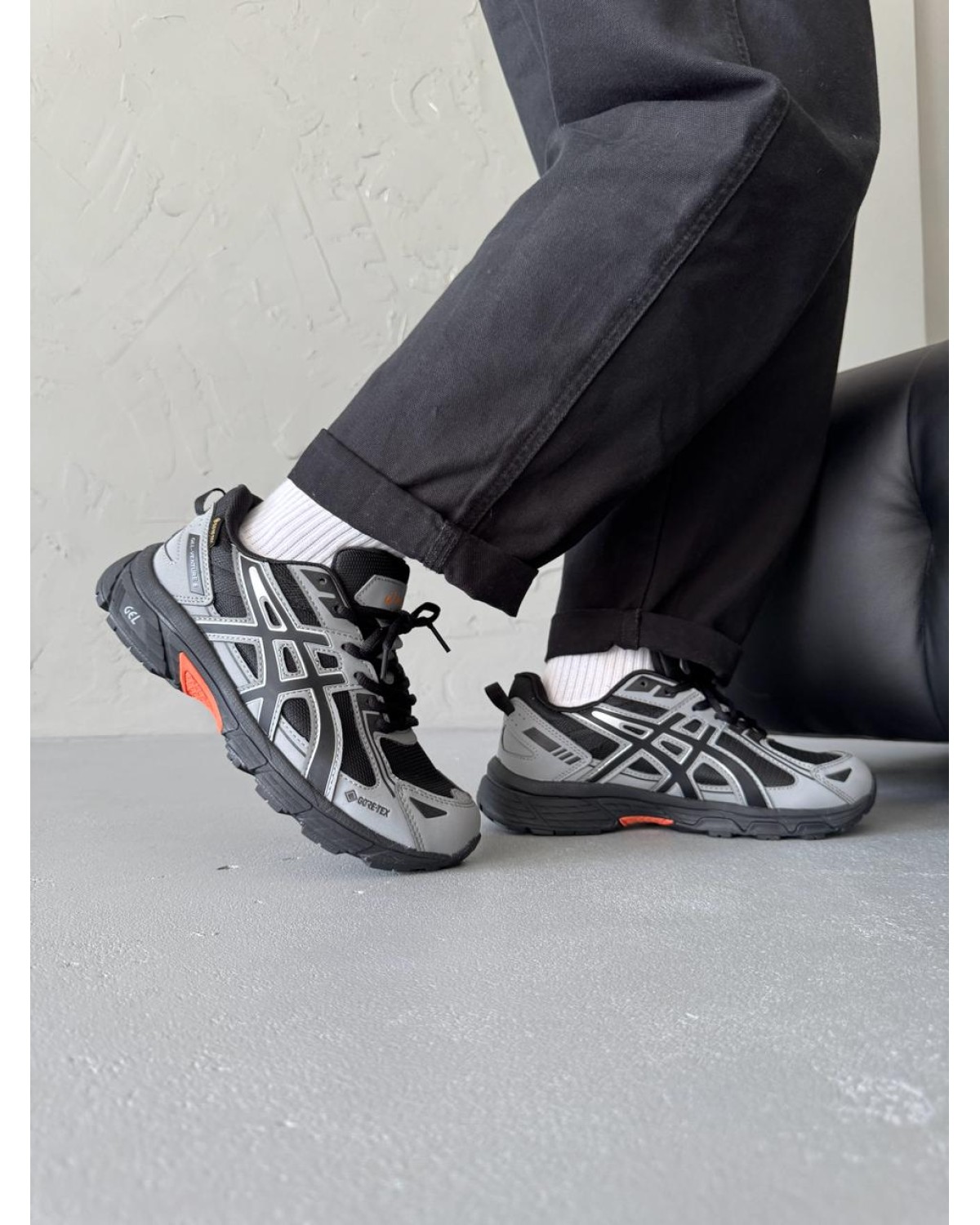 Asics Gel-Venture 6 Grey/Black Gore-Tex ASC-0197