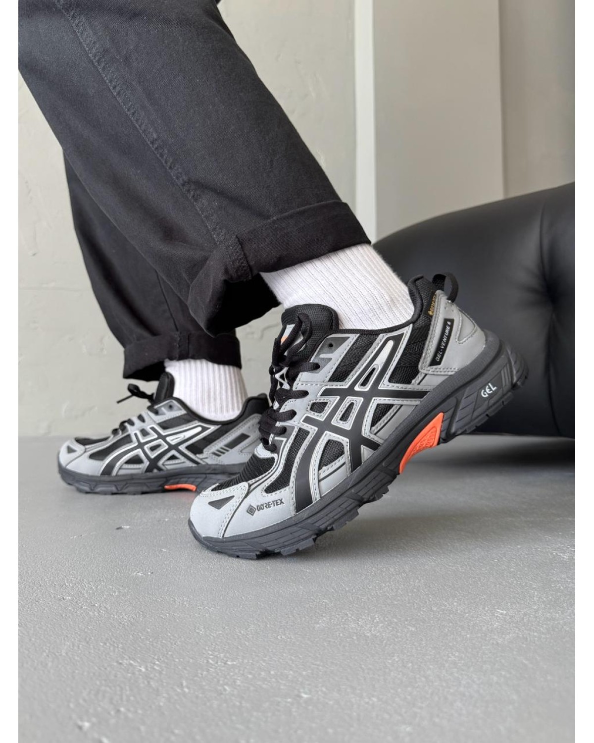 Asics Gel-Venture 6 Grey/Black Gore-Tex ASC-0197