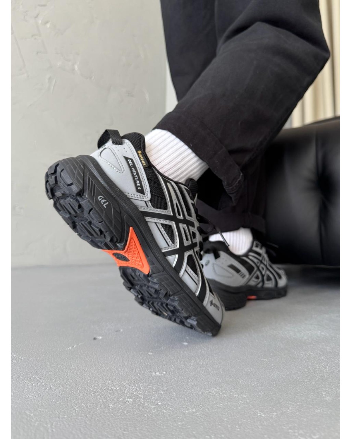 Asics Gel-Venture 6 Grey/Black Gore-Tex ASC-0197